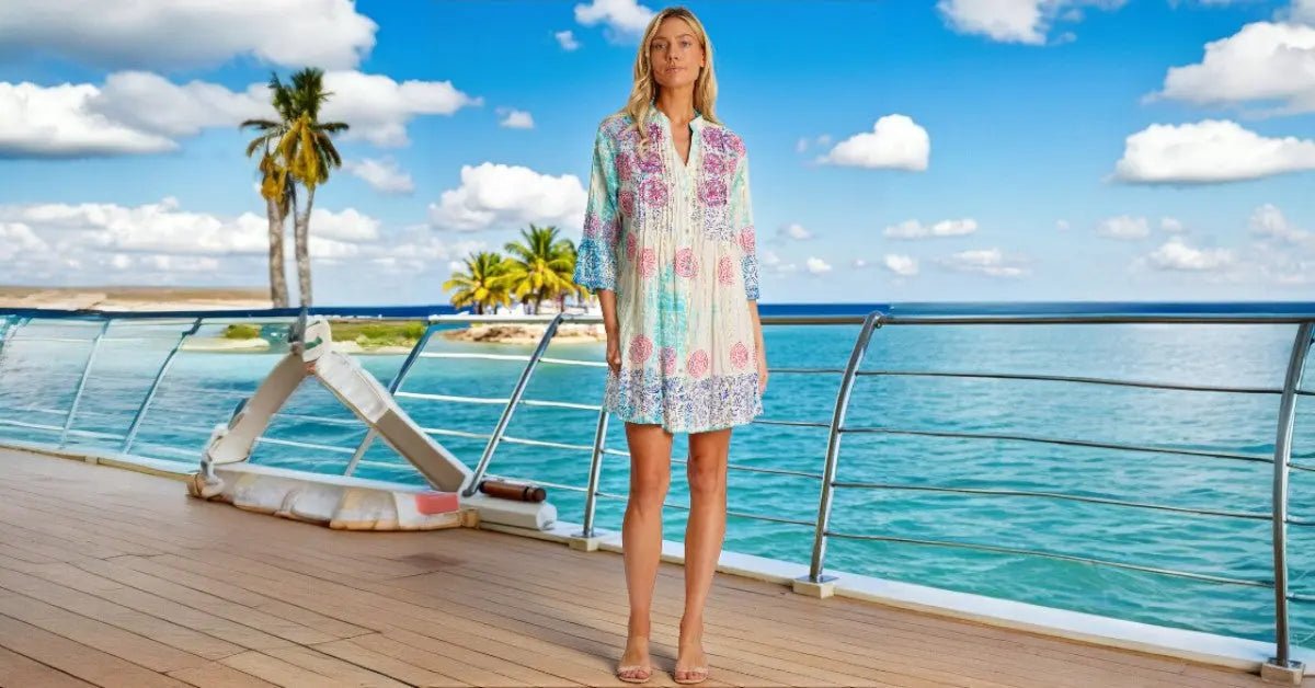 Breathable Shirt Dresses for Women for Tropical Vacations & Cruise Nights clubmodausa.com