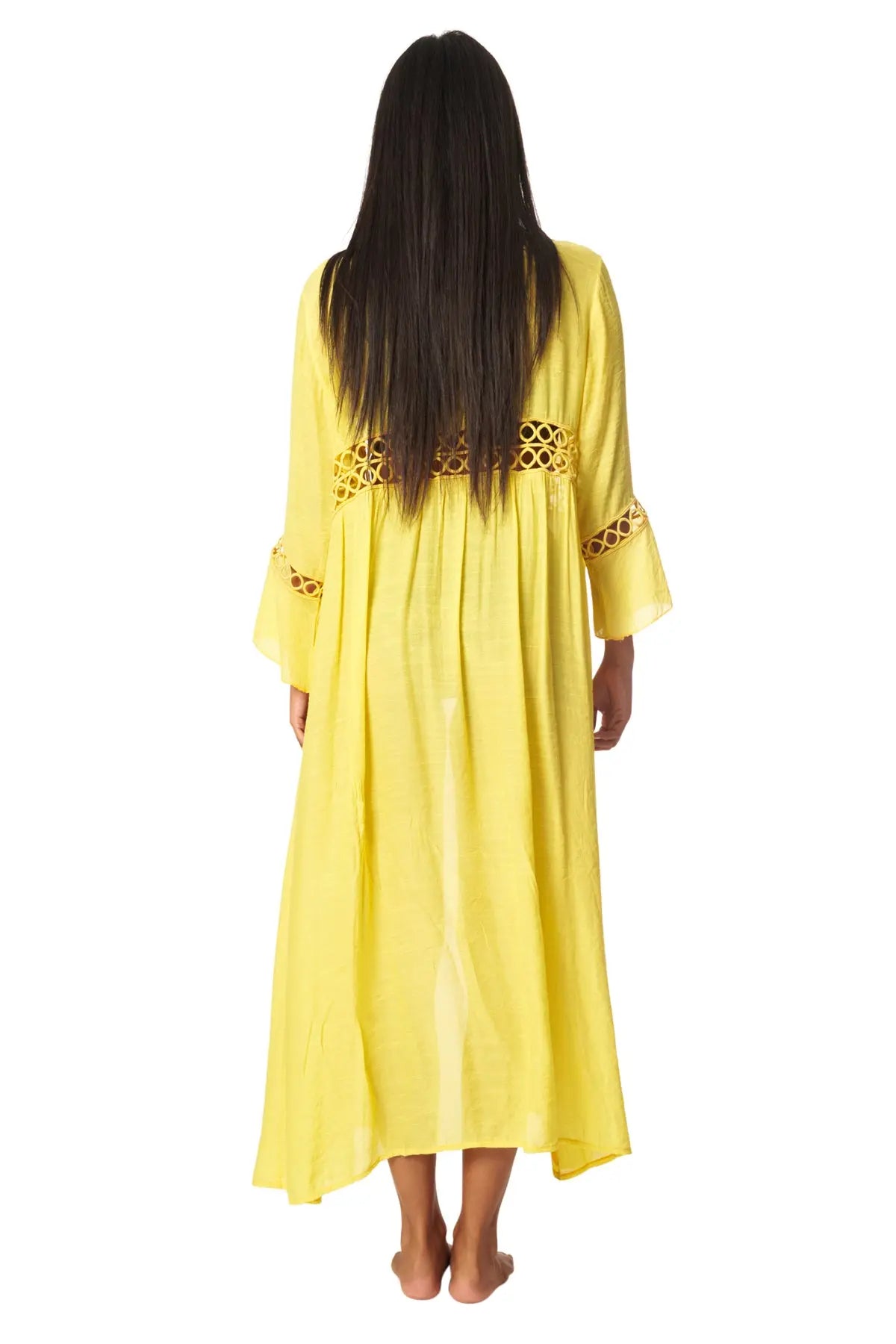 Boho Inspired Beach Maxi Kimono - La Moda Clothing