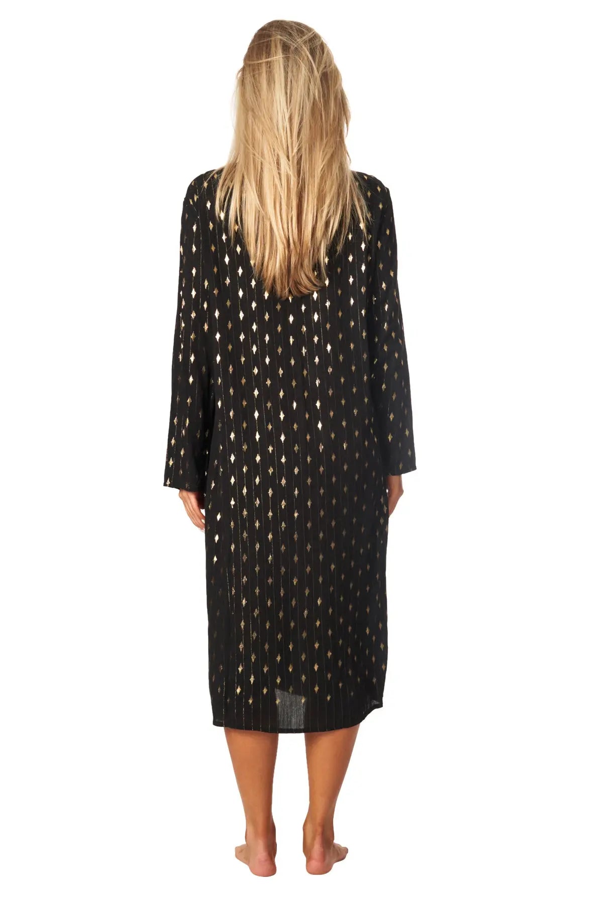 Bohemian Kimono Cover Up | Boho Swimsuit Cover ups - La Moda Clothing