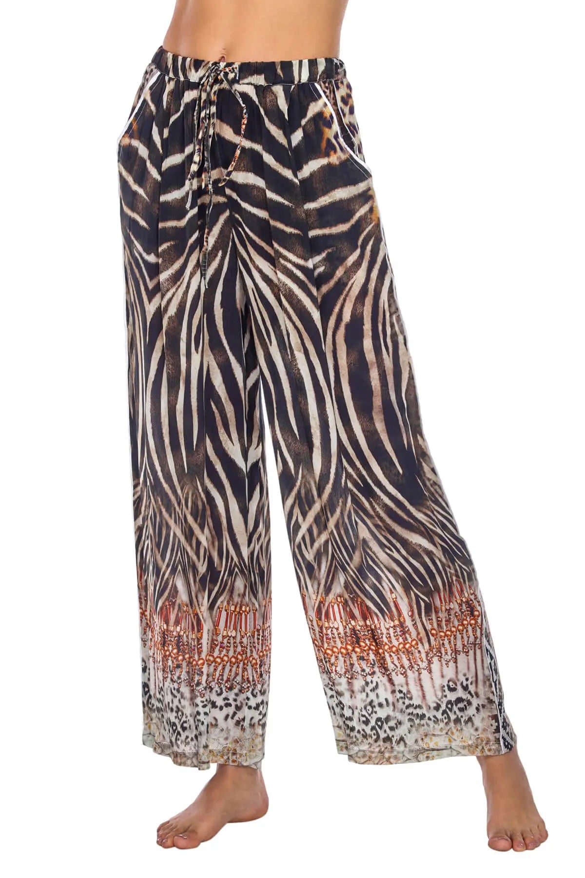 Animal Print Pants La Moda Clothing