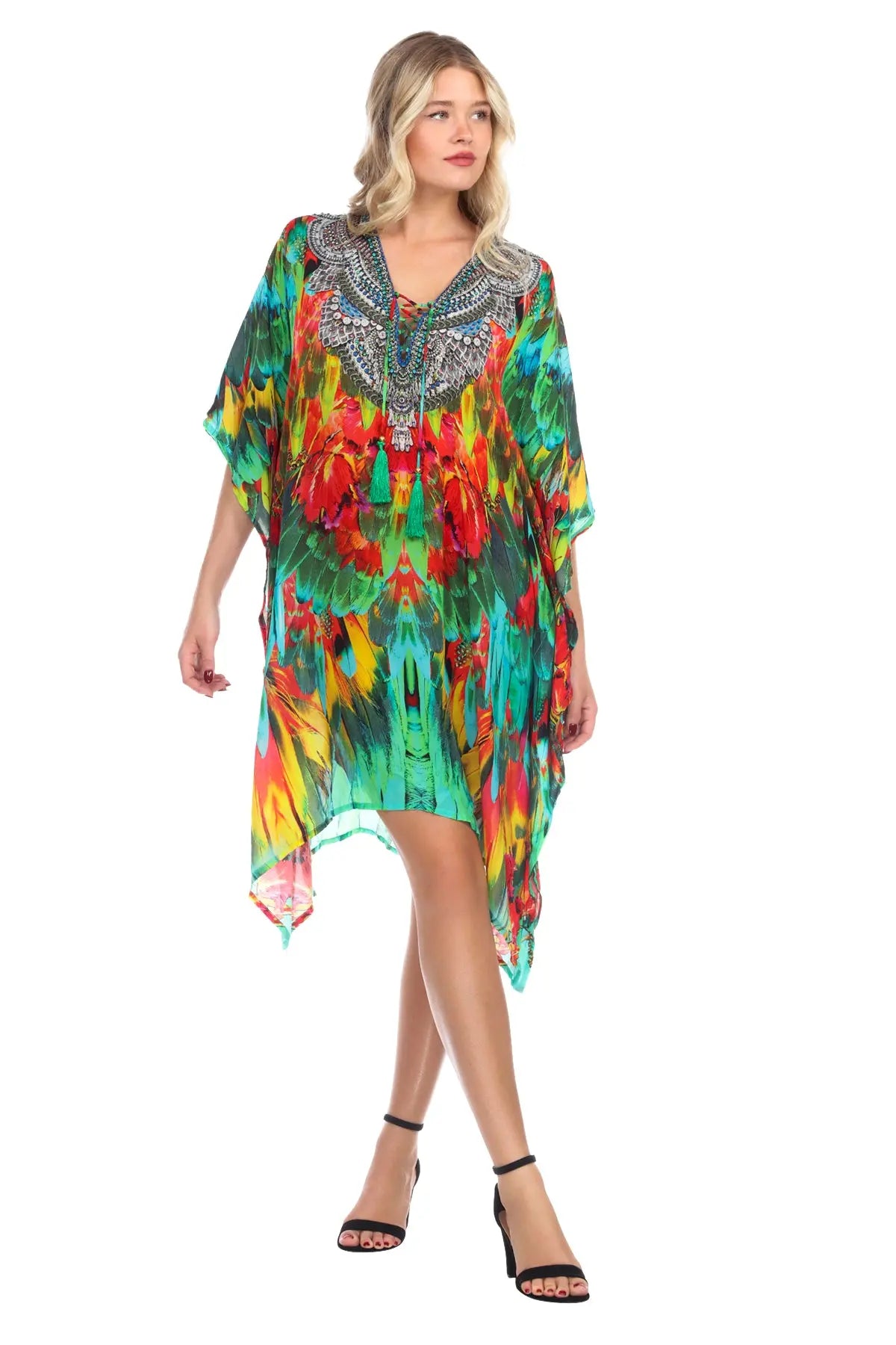 Short Caftan Dress for Women for Summer Fun La Moda Clothings