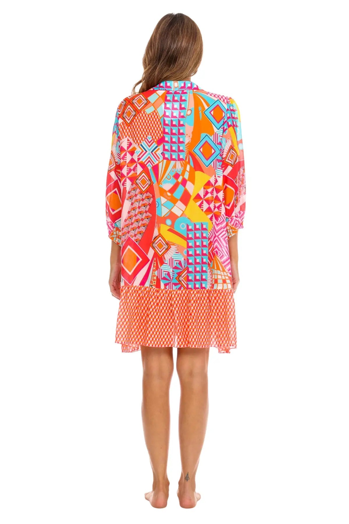 Women Bohemian Vintage Printed Ethnic Style Summer Dress - La Moda Clothings