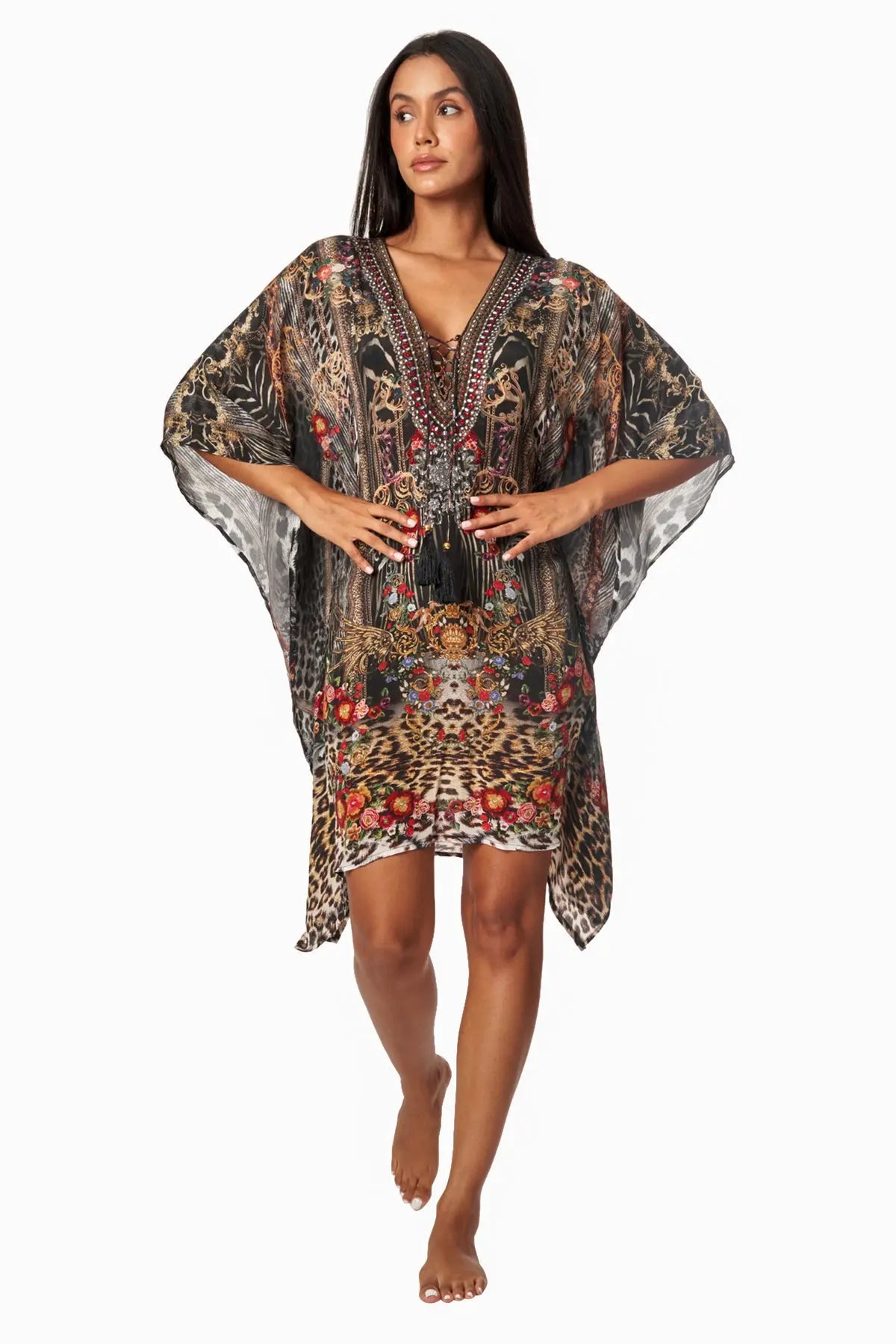 Luxury Caftan Dress for Cruise Vacay La Moda Clothings