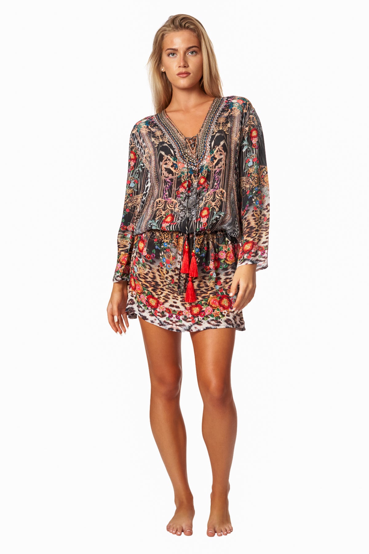 Animal Print Summer Dress for Women