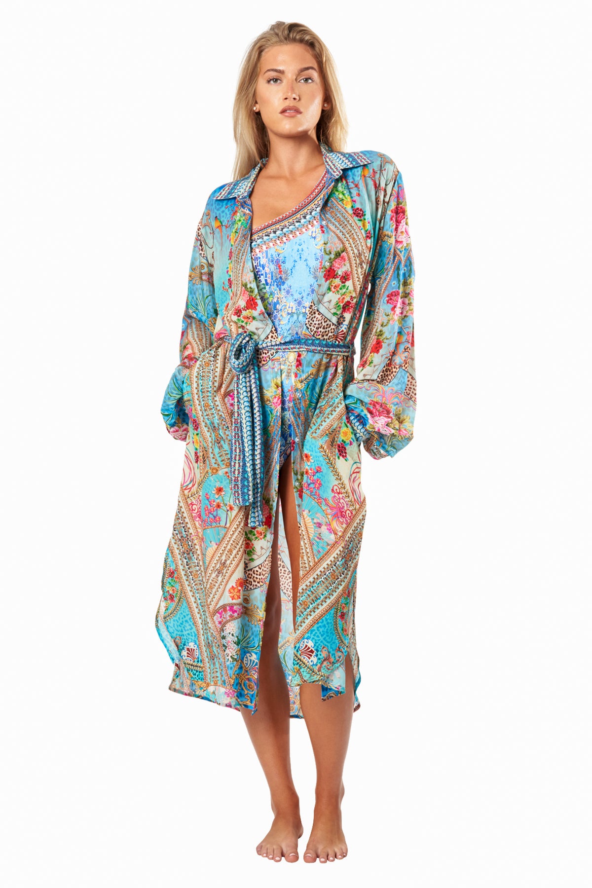 True Colors Easy Shirtdress Cover-Up