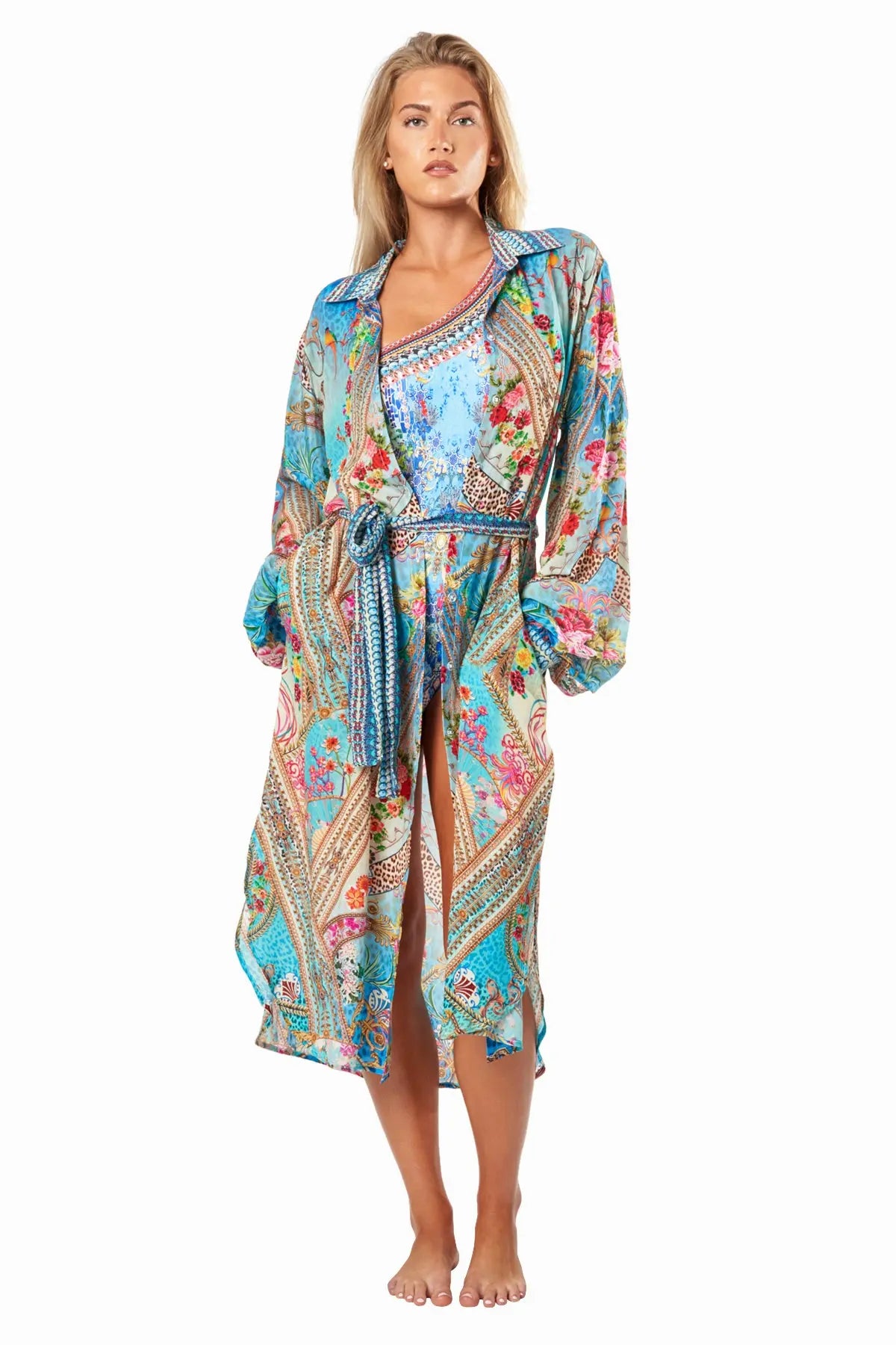 True Colors Easy Shirtdress Cover-Up La Moda Clothings