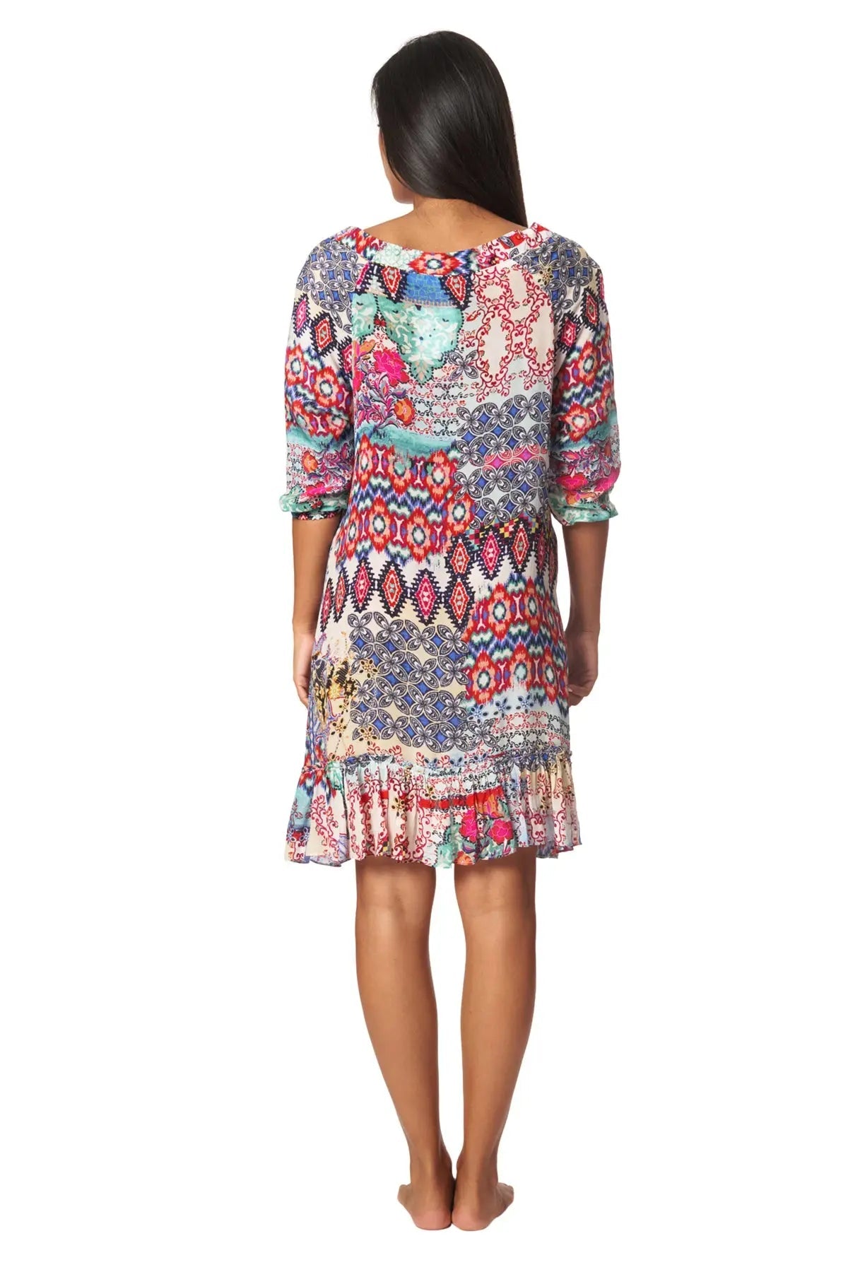 Tribal Ikat Tunics, Mini dresses from La Moda - La Moda Clothing