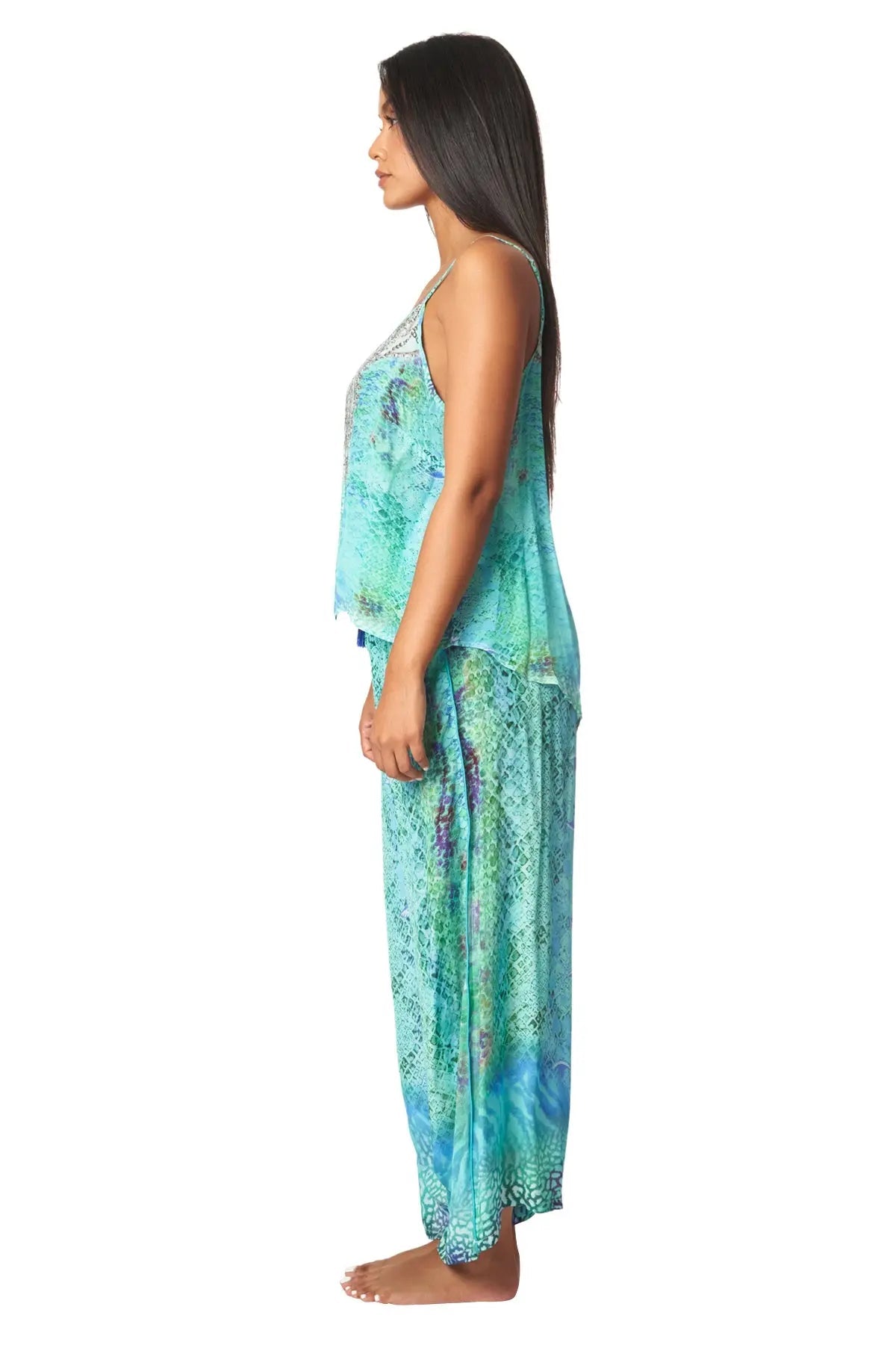 Sea Escape La Moda Resort Lifestyle Pant Set - La Moda Clothing