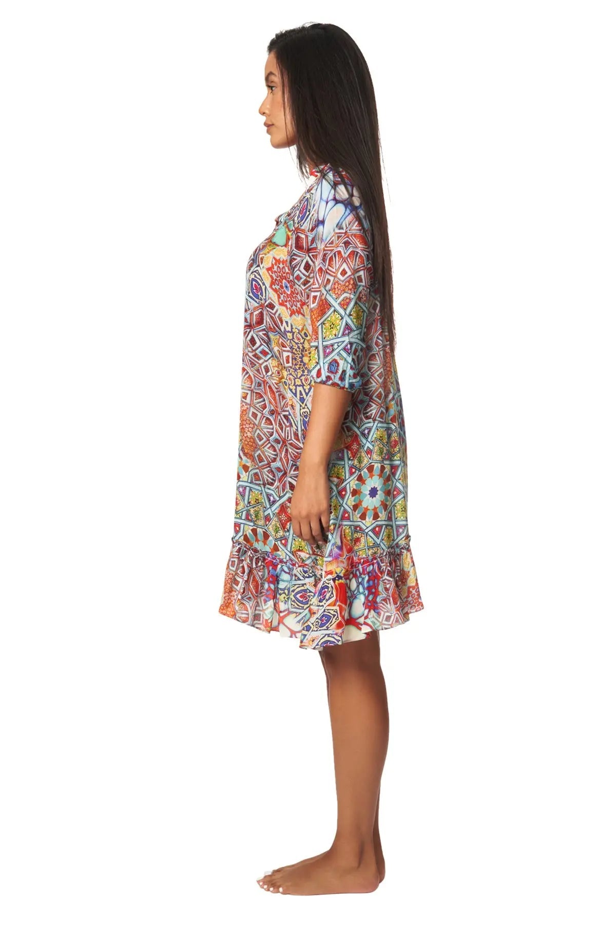 River Bed Bohemian Summer Dress for Beach & Beyond - La Moda Clothing