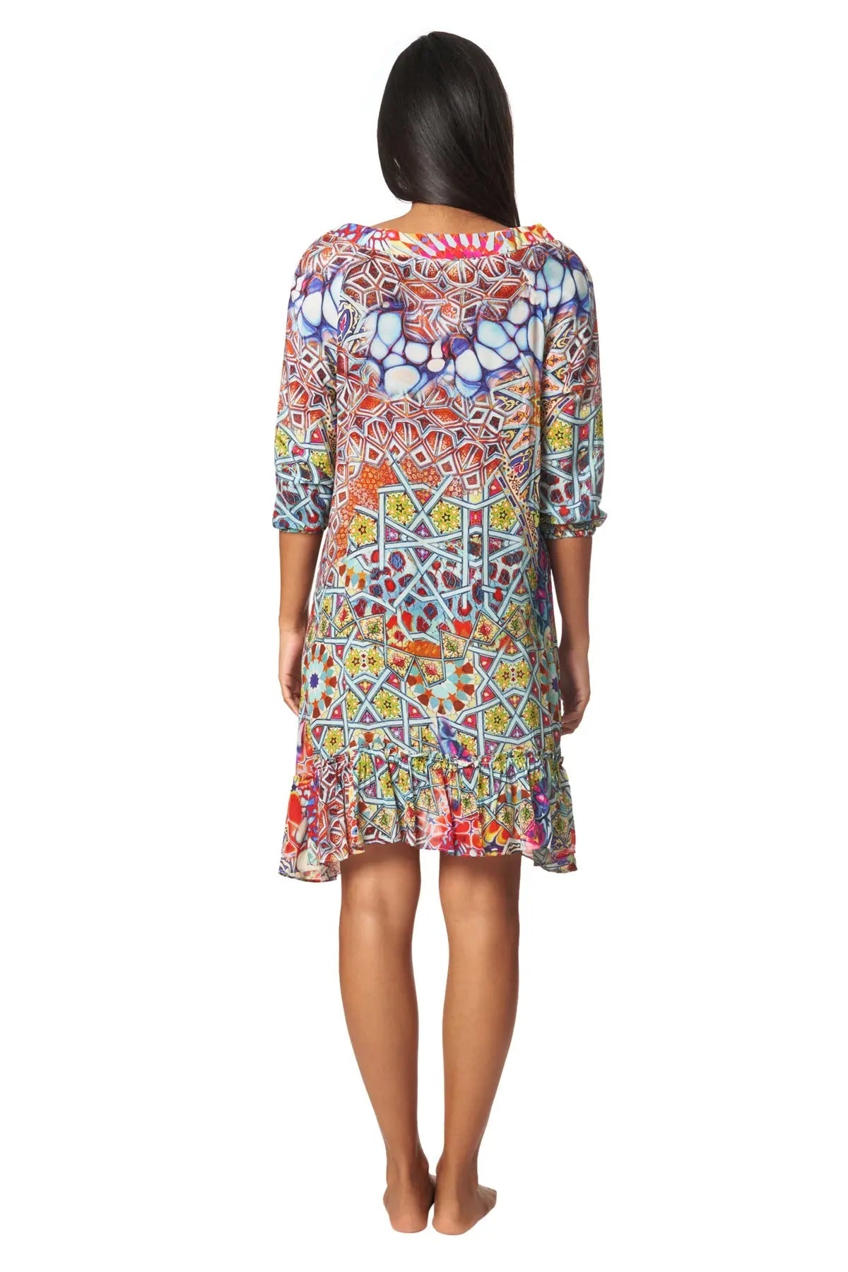 River Bed Bohemian Summer Dress for Beach & Beyond - La Moda Clothing