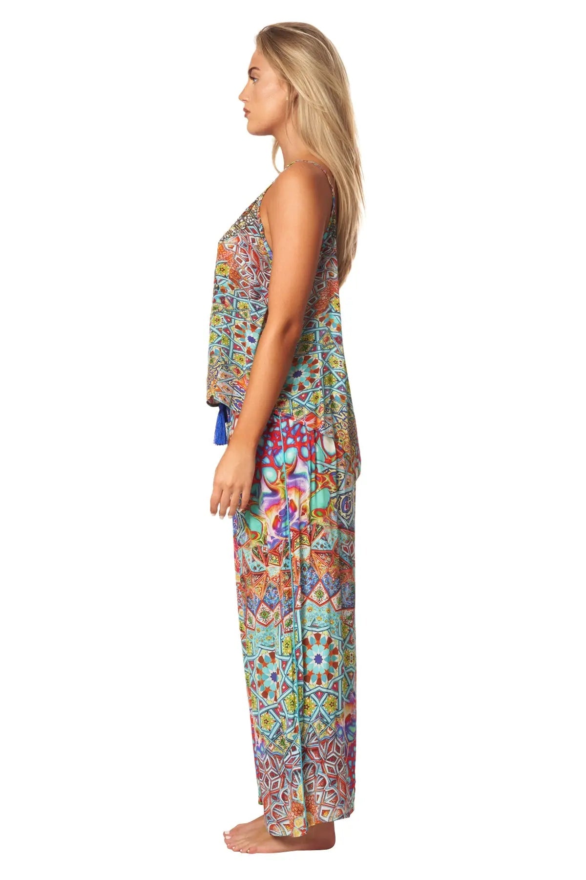 River Bed La Moda Resort Lifestyle Pant Set - La Moda Clothing