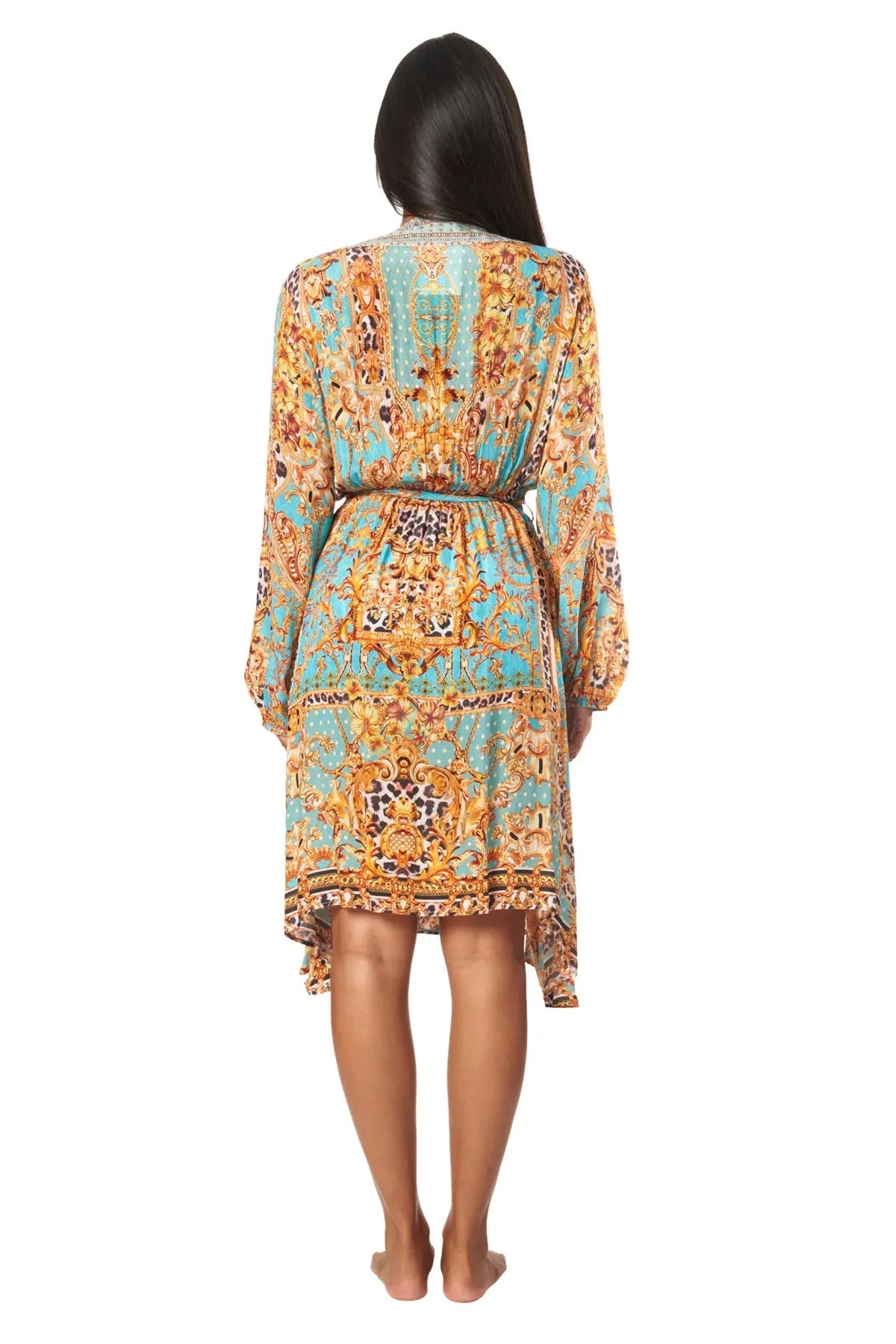 Future Eden Women's Midi Wrap Dresses - La Moda Clothing