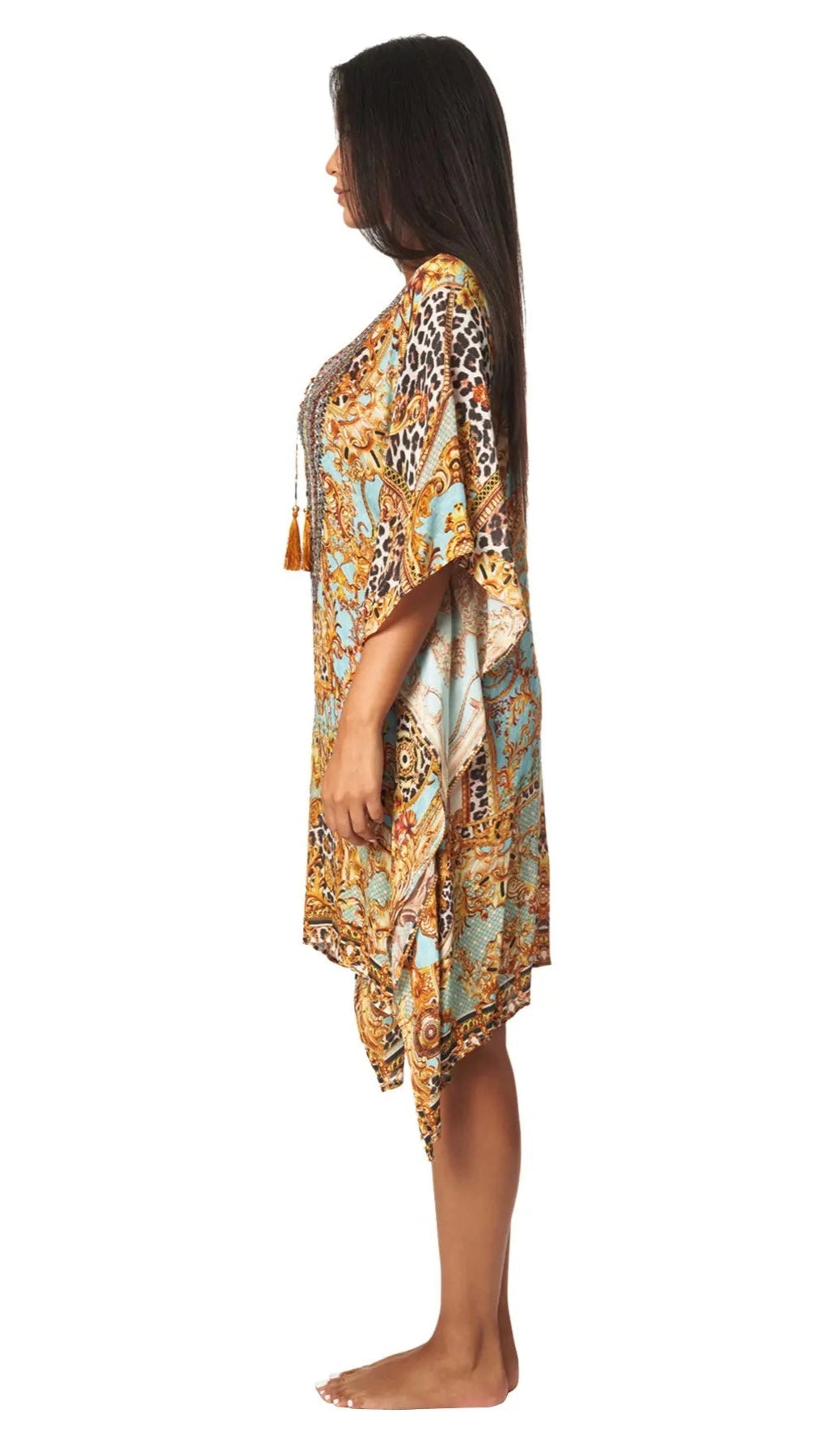 Future Eden Designer Silk Kaftans - La Moda Clothing