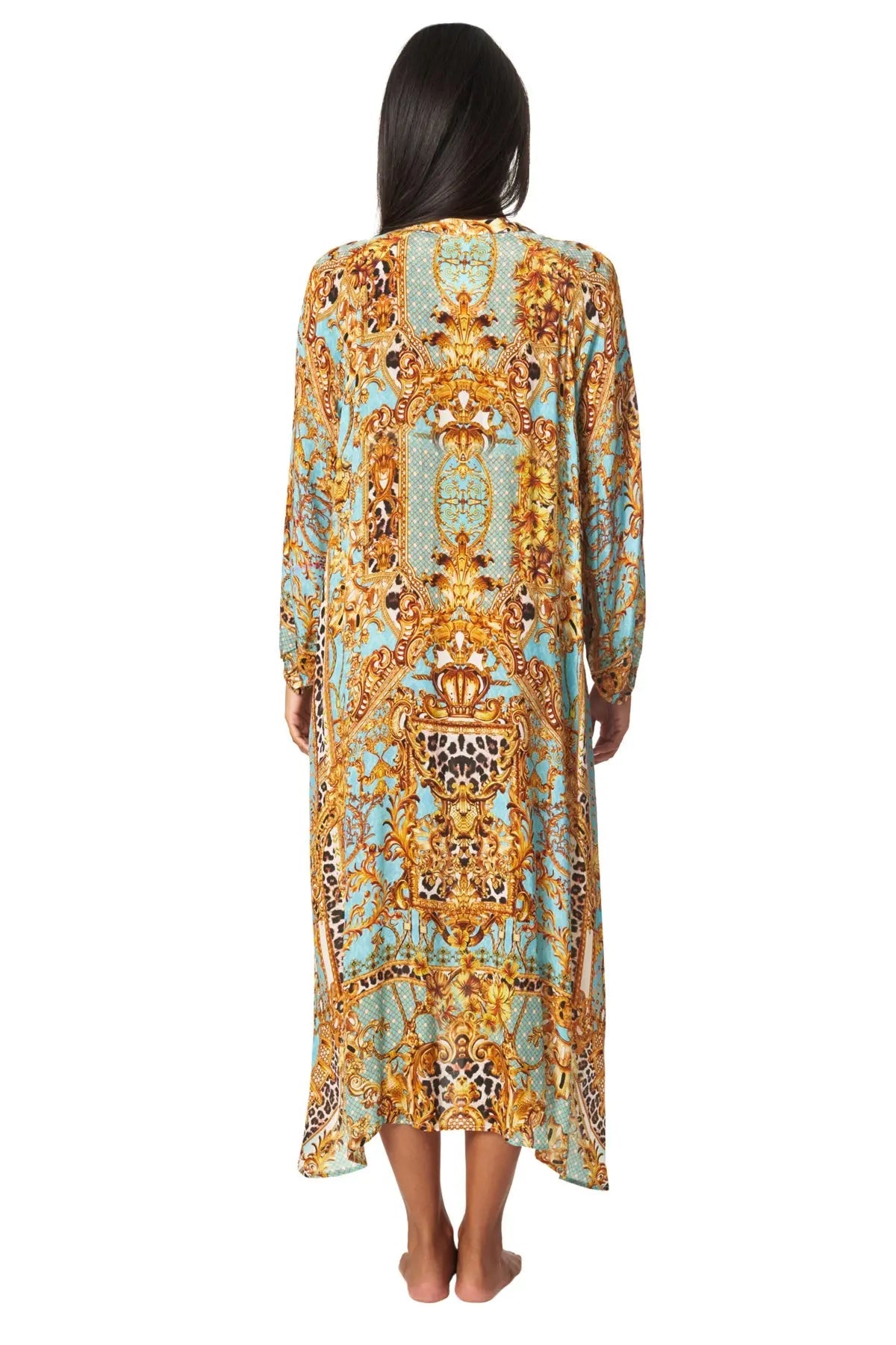 Future Eden Easy Button Front Cover-Up - La Moda Clothing