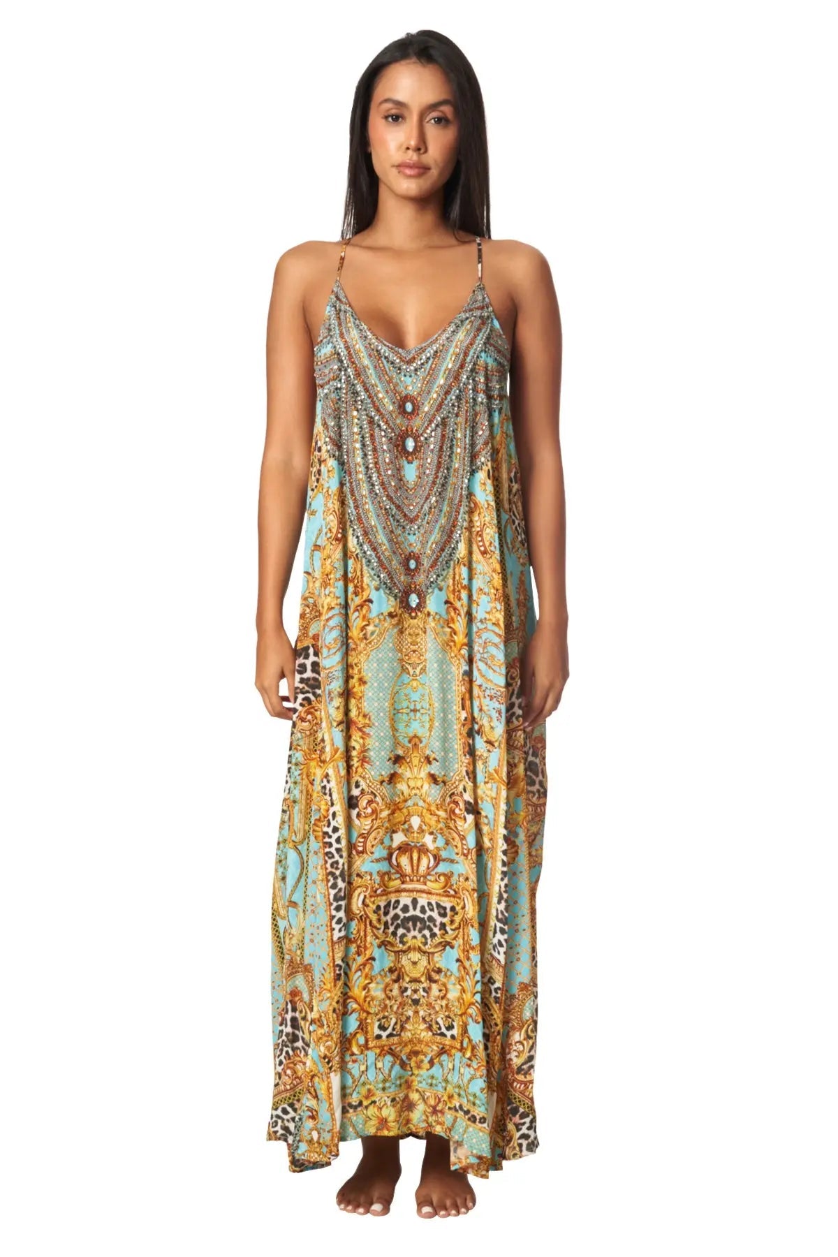 Future Eden Racerback Maxi Dress for Resort or Cruise - La Moda Clothing