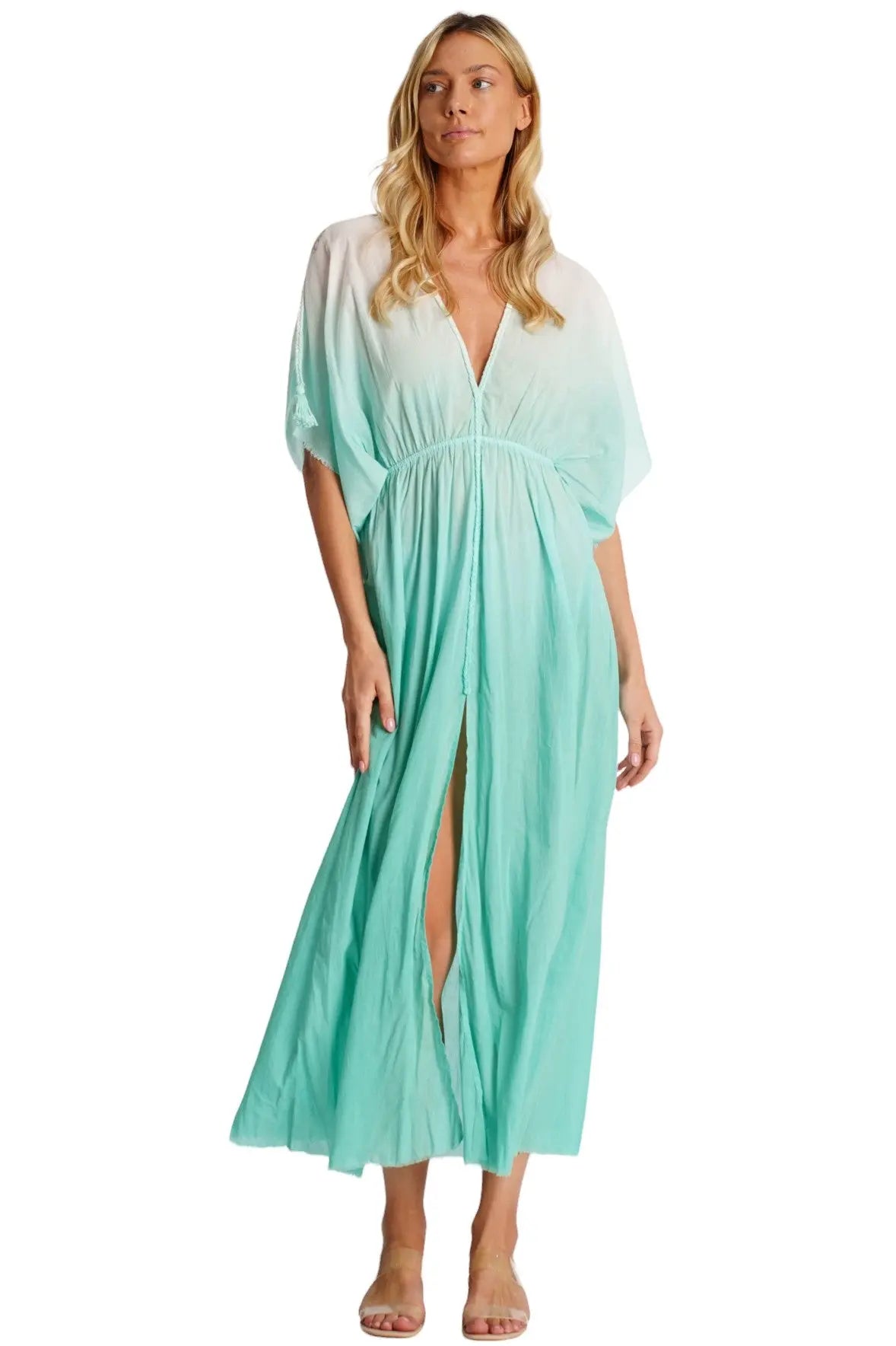 Dyed Maxi Dress For Cruise Vacations La Moda Clothing