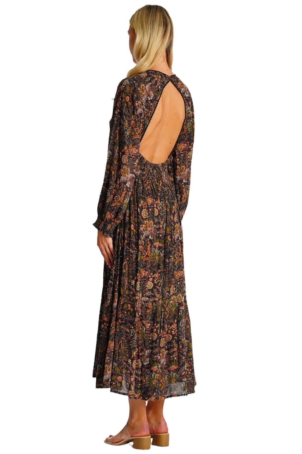 Backless Maxi Dress La Moda Clothing