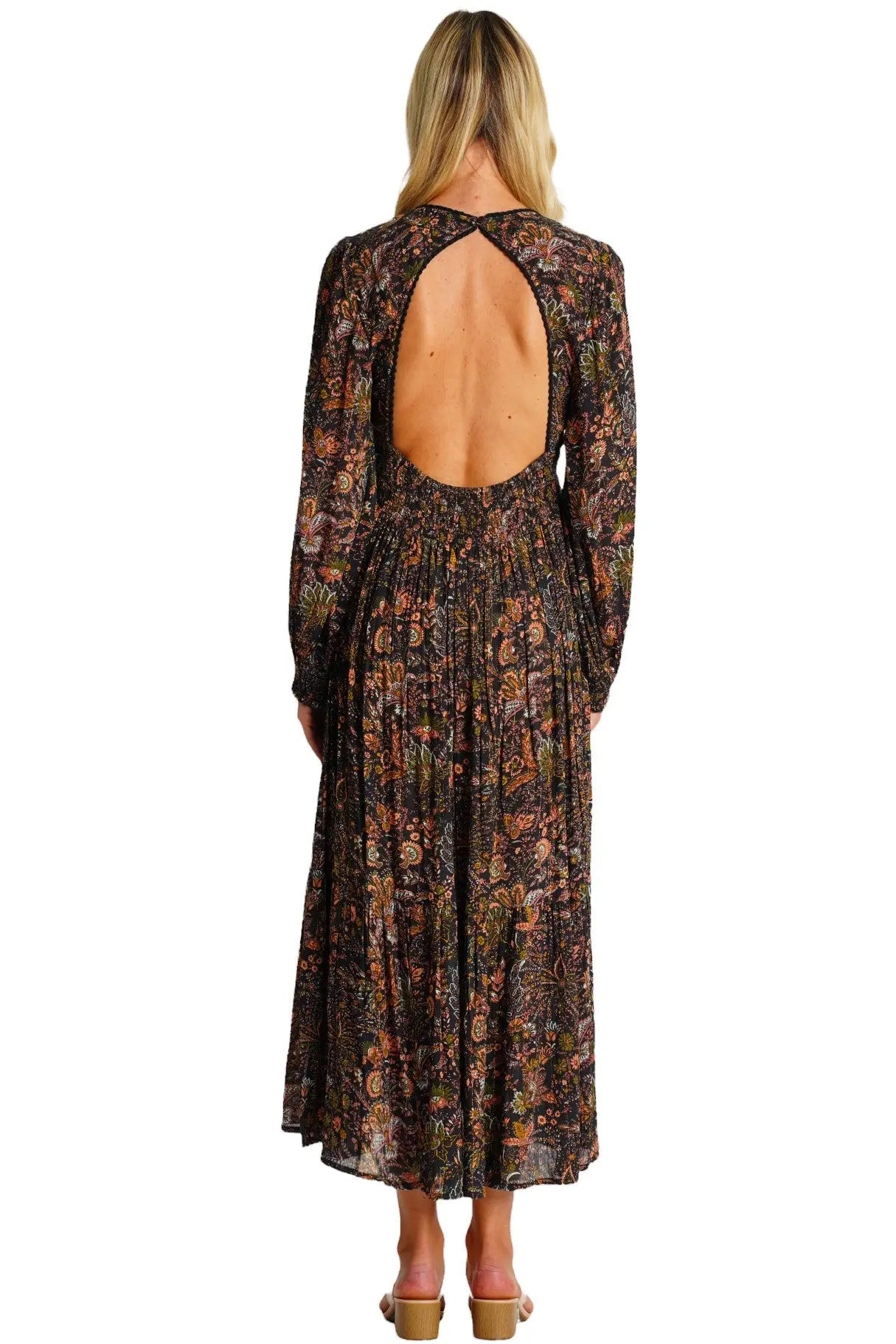 Backless Maxi Dress La Moda Clothing