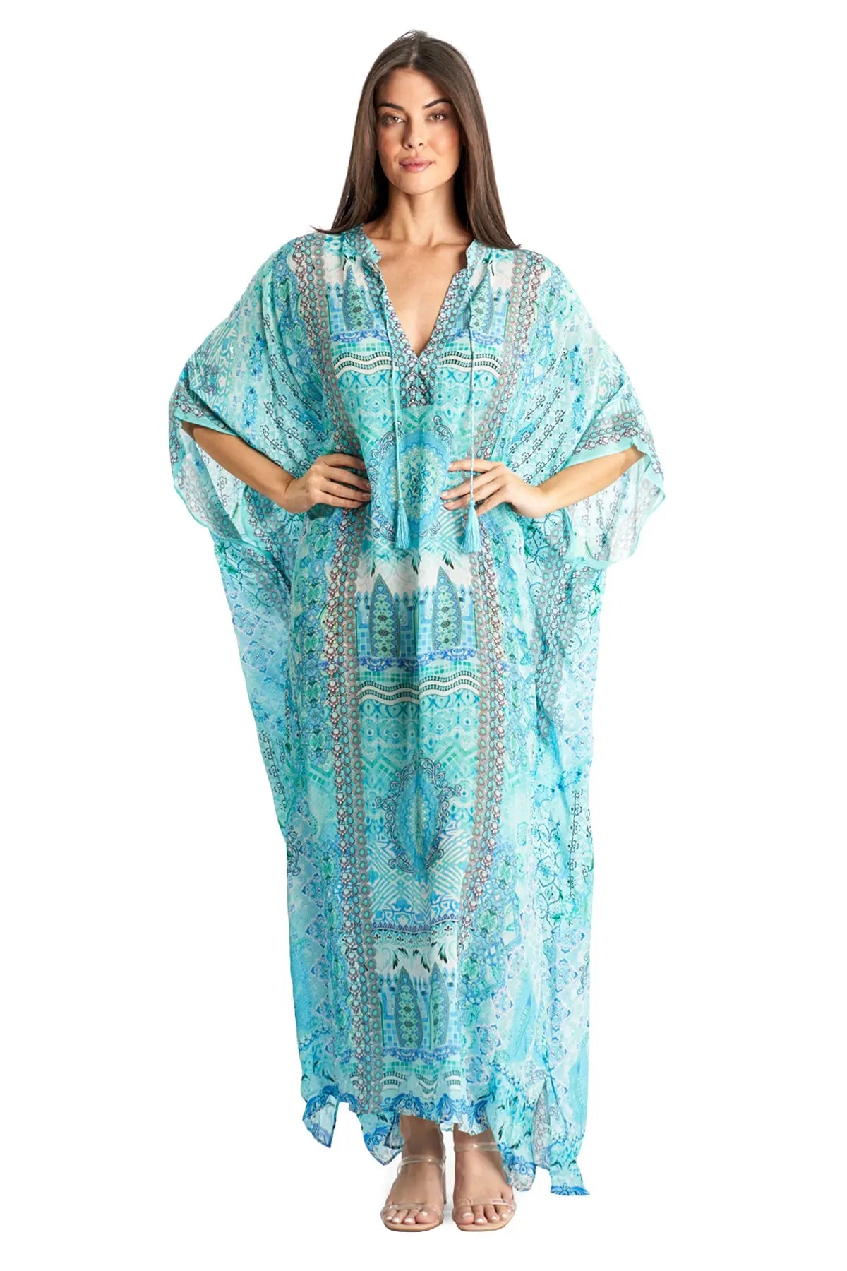 Oversized Boho Maxi Caftan La Moda Clothings