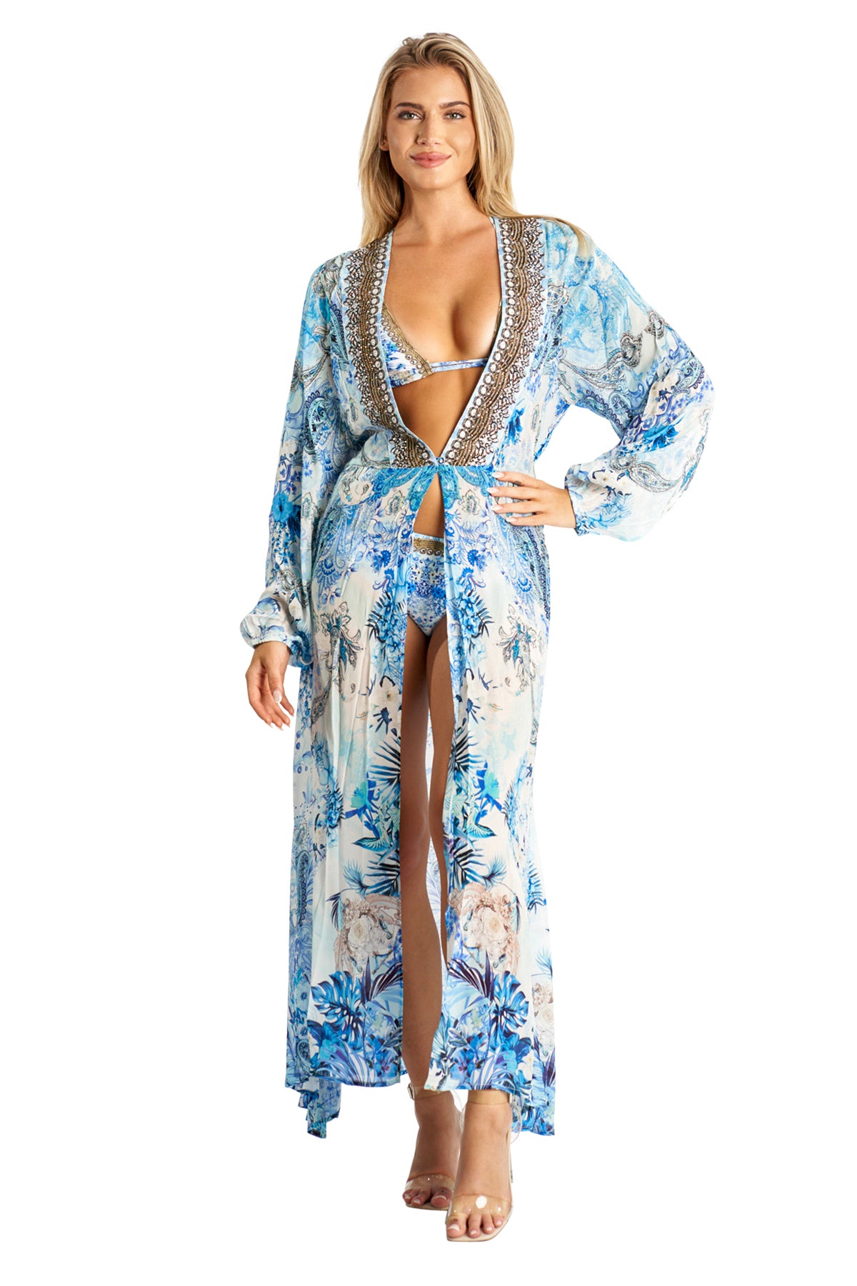 Women's Maxi Wrap Dresses