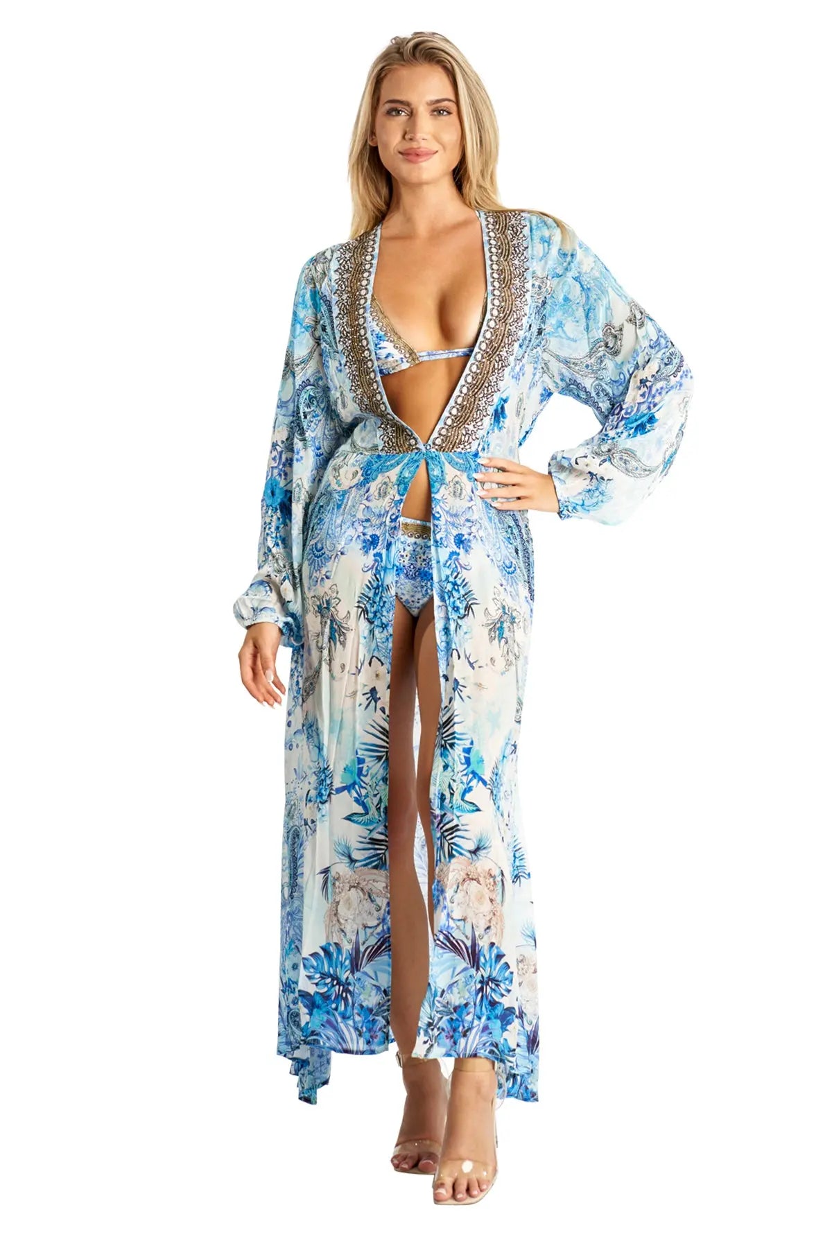 Women's Maxi Wrap Dresses La Moda Clothing