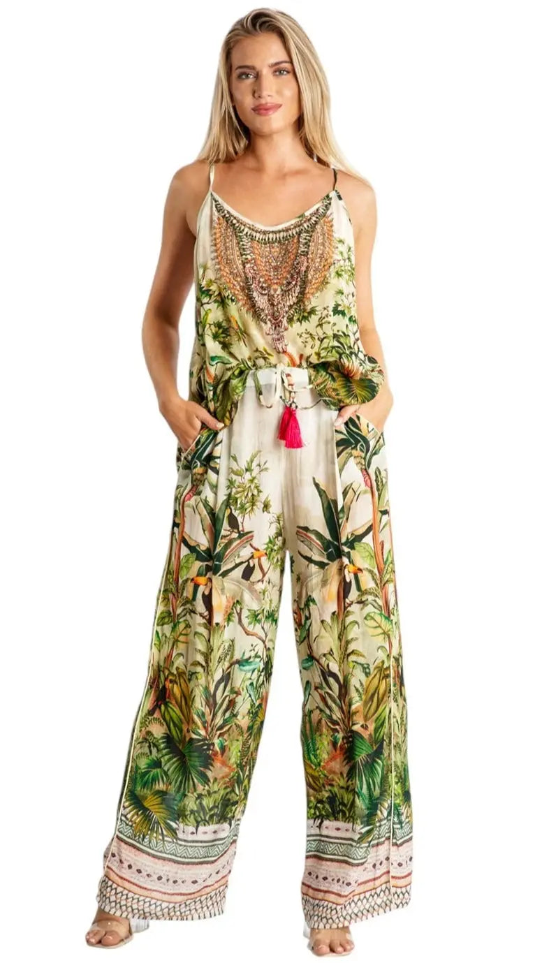 Resort Lifestyle Co Ord Pant Set La Moda Clothing