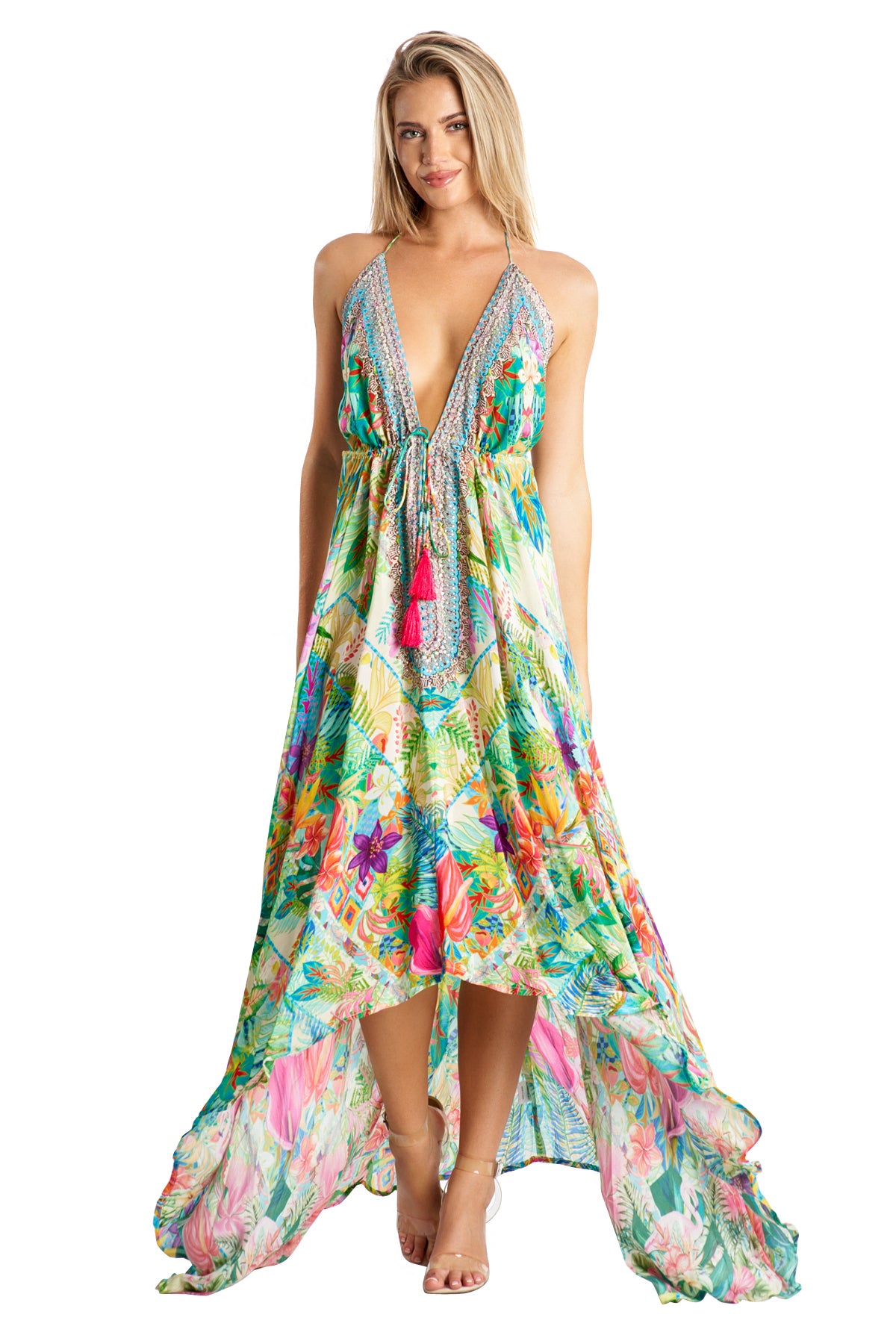 Resort Wear Maxi Dress for Summer Vacations