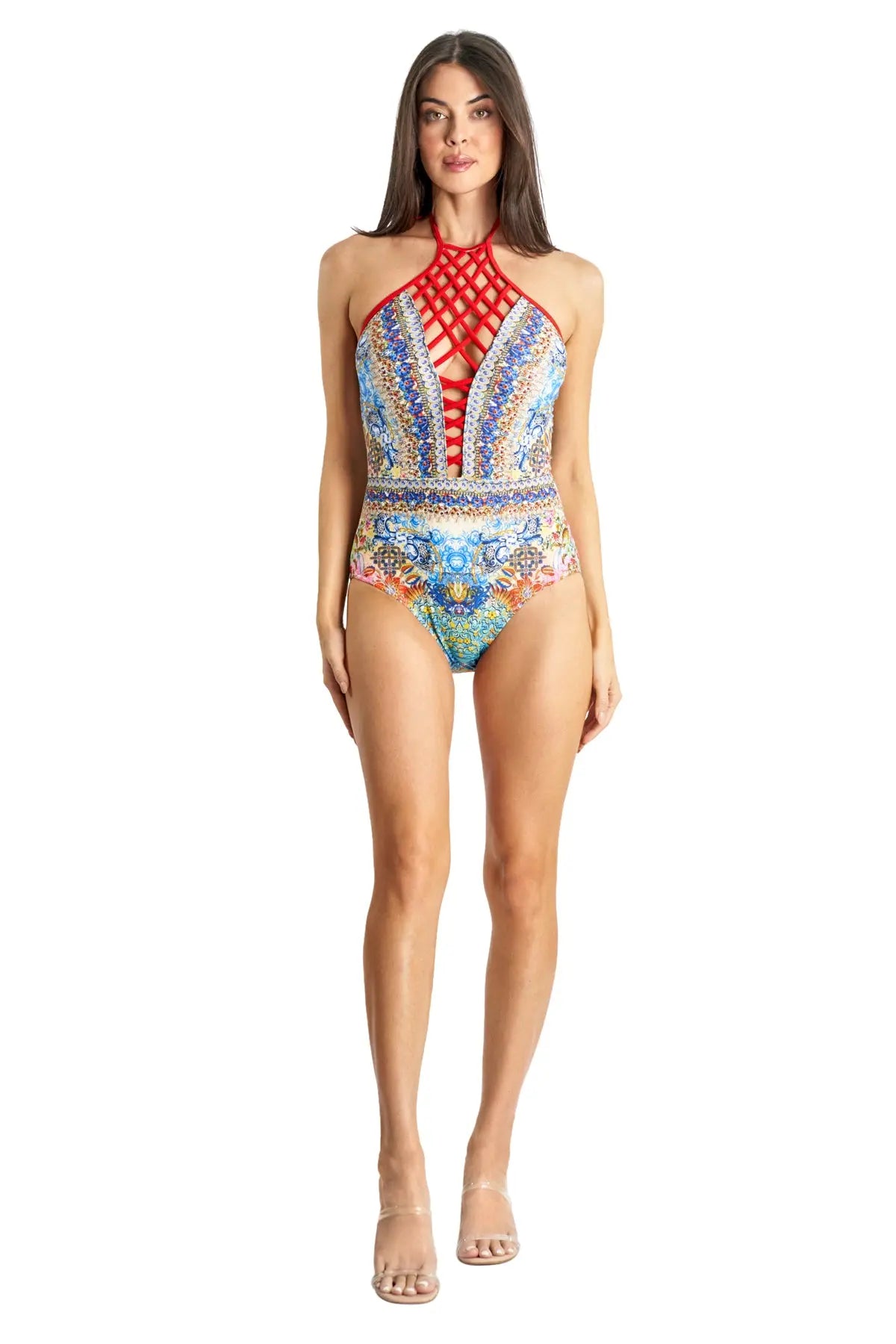 Bohemian Moda One-Piece Swimsuit La Moda Clothing