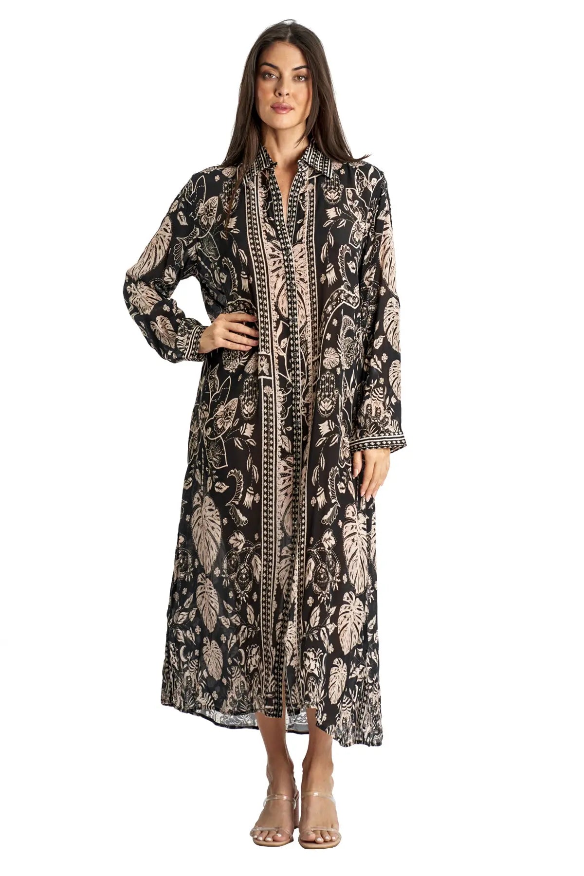 Effortless Shirtdress Cover-Up for Summer Lounging La Moda Clothing