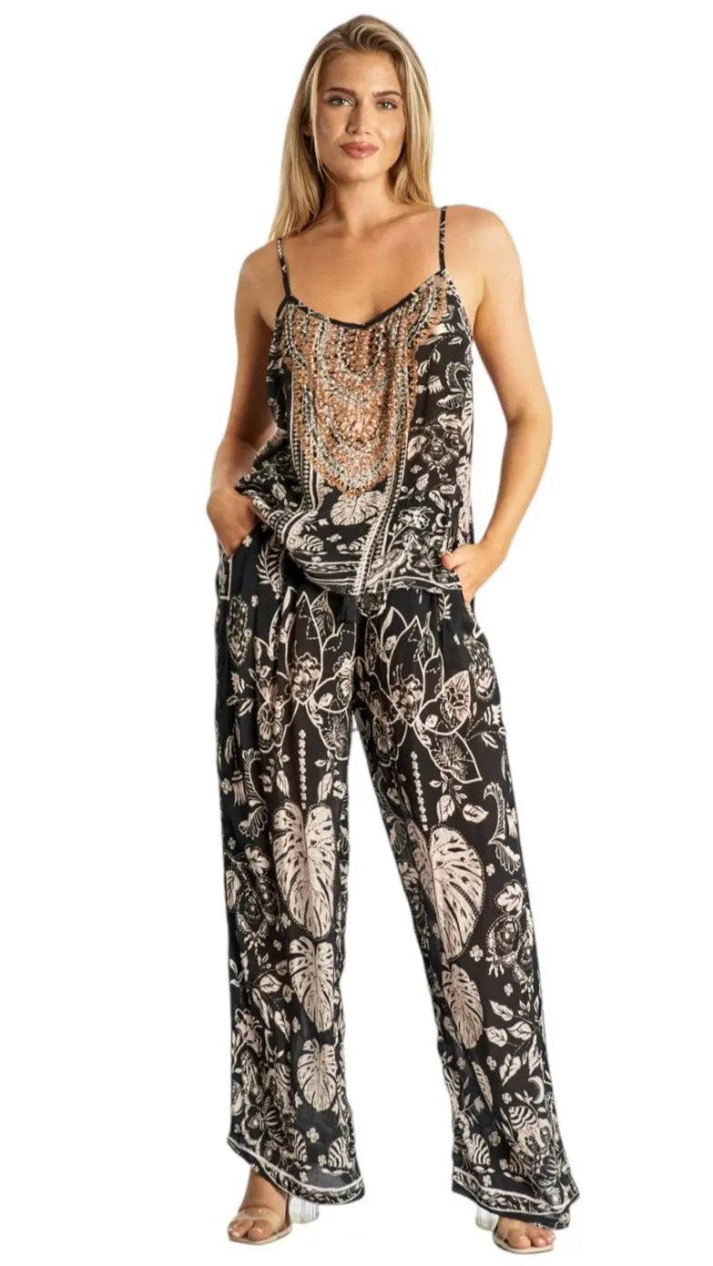 Comfy Resort Vacay Lifestyle Pant Set La Moda Clothing
