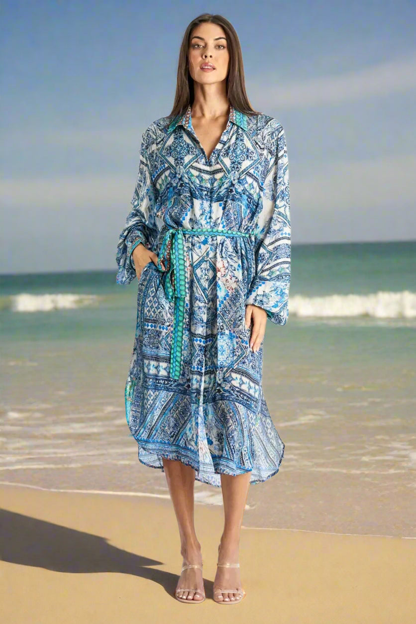 Shirt Dress La Moda Clothing