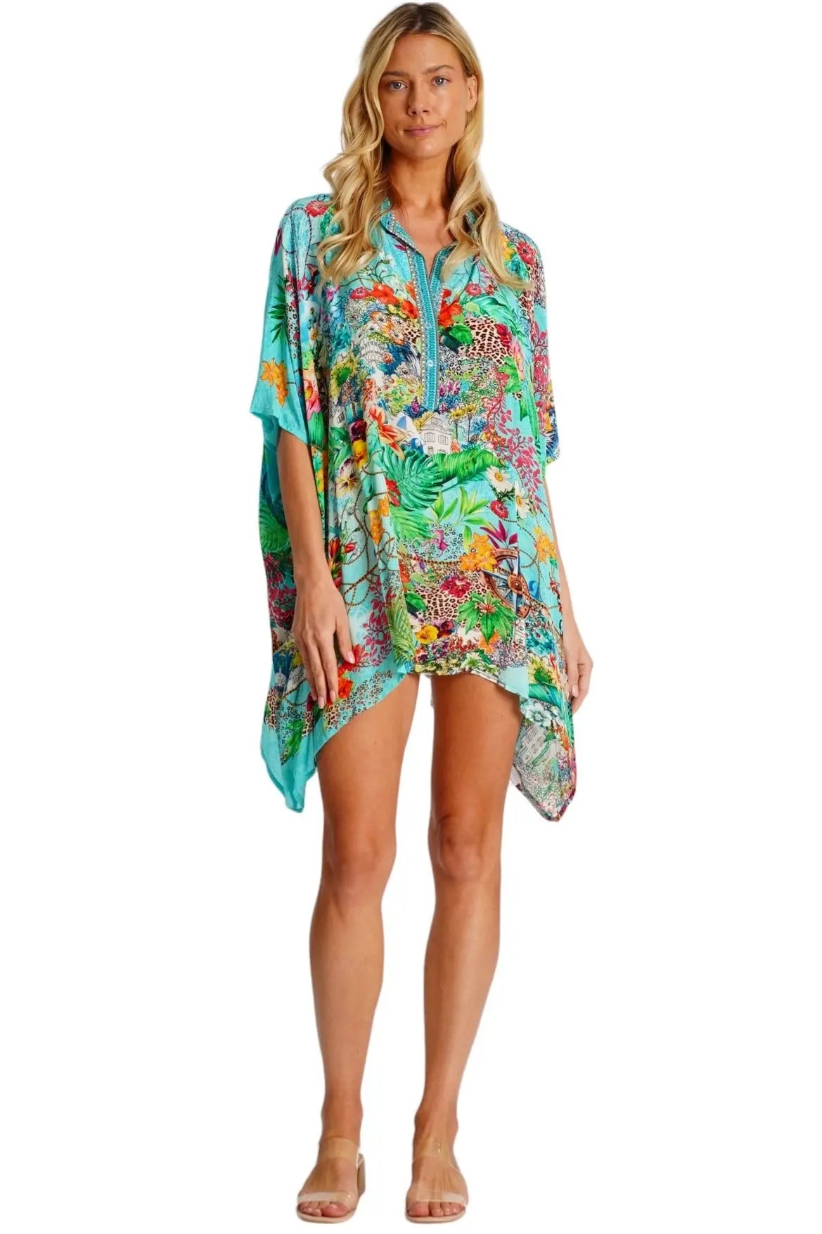 Caftan with Collar La Moda Clothing