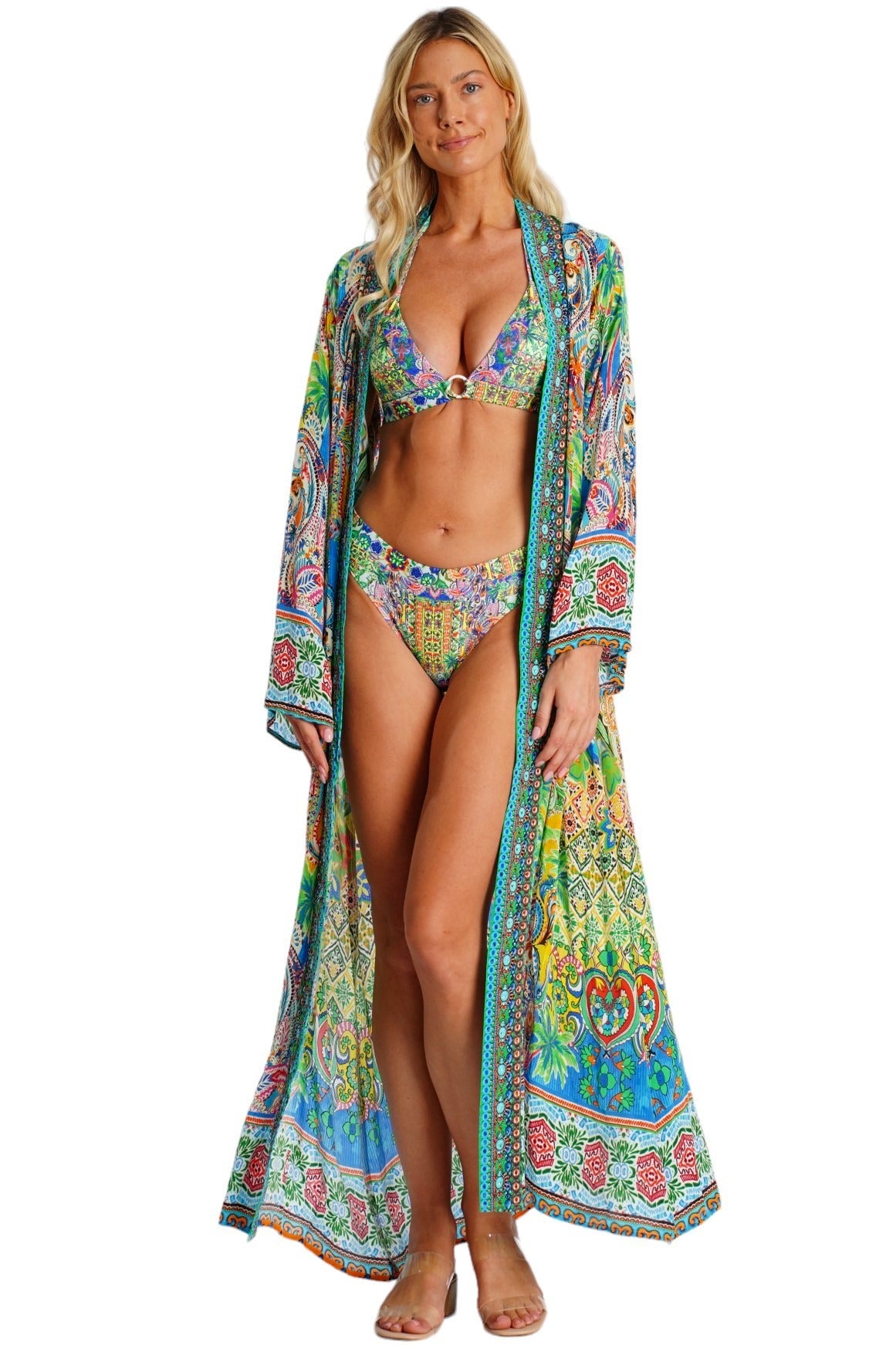 Long Kimono Cape