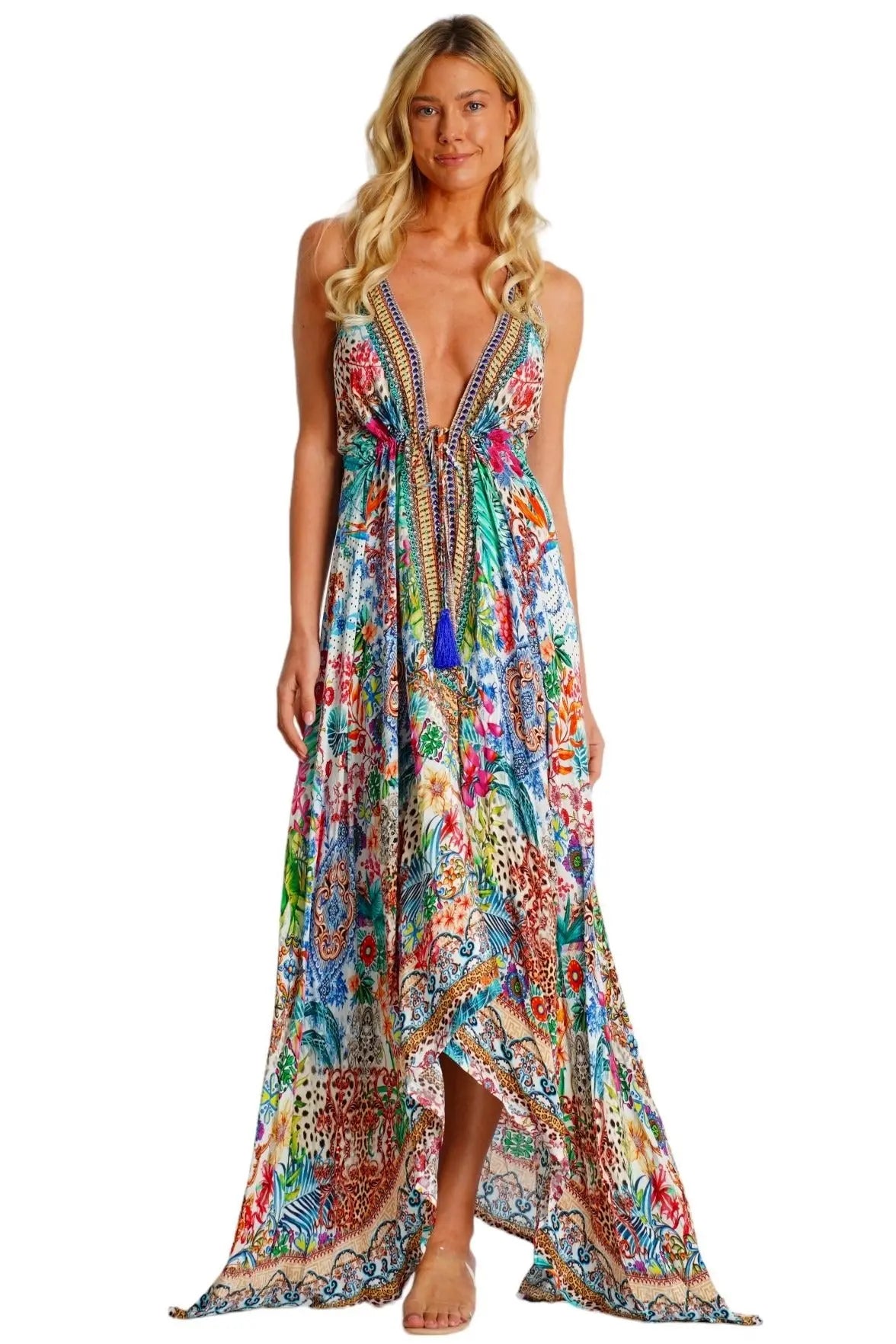 Summer Halter Dress La Moda Clothing