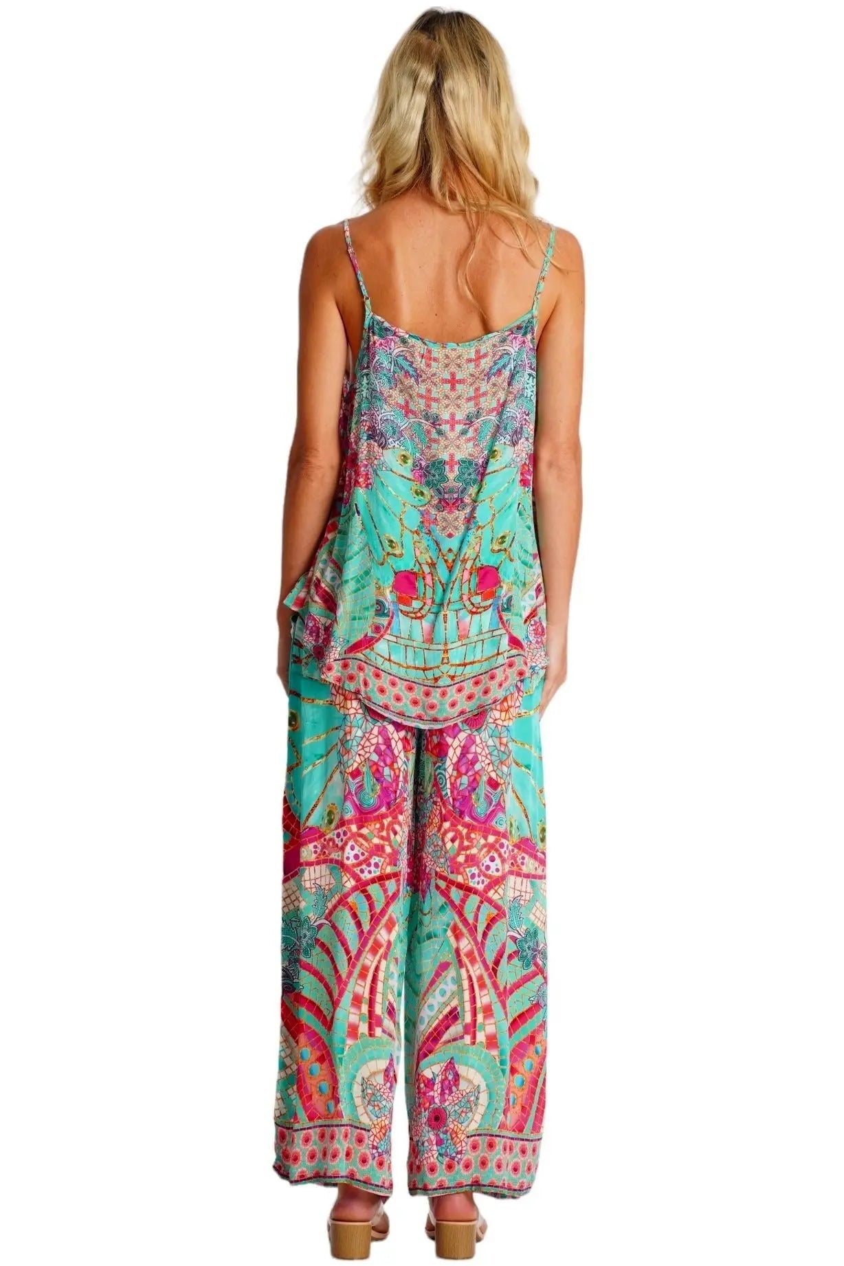 Resort Tops and Pants Set La Moda Clothing
