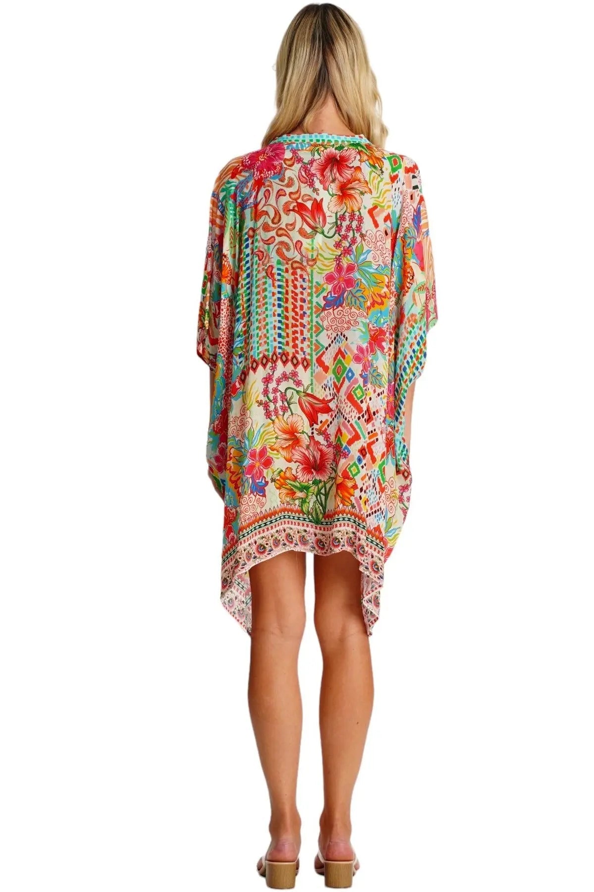 Front Button Caftan La Moda Clothing