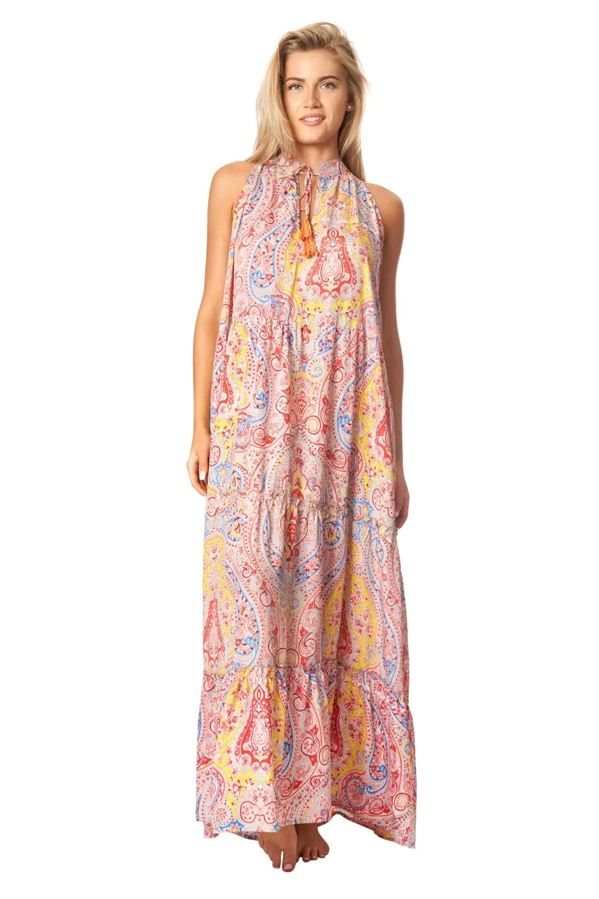 Boho Positano Maxi Dresses - La Moda Clothing