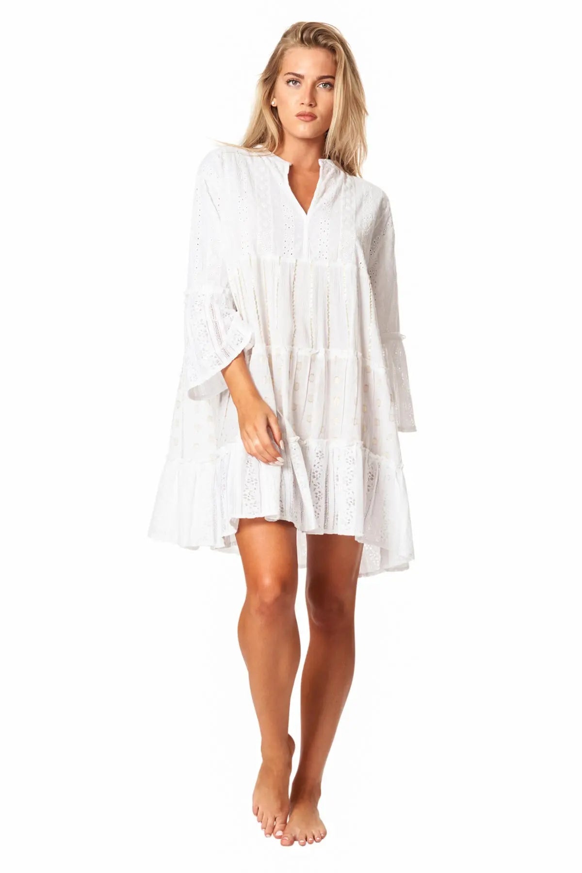 Camella Casual Mini Dress - La Moda Clothing