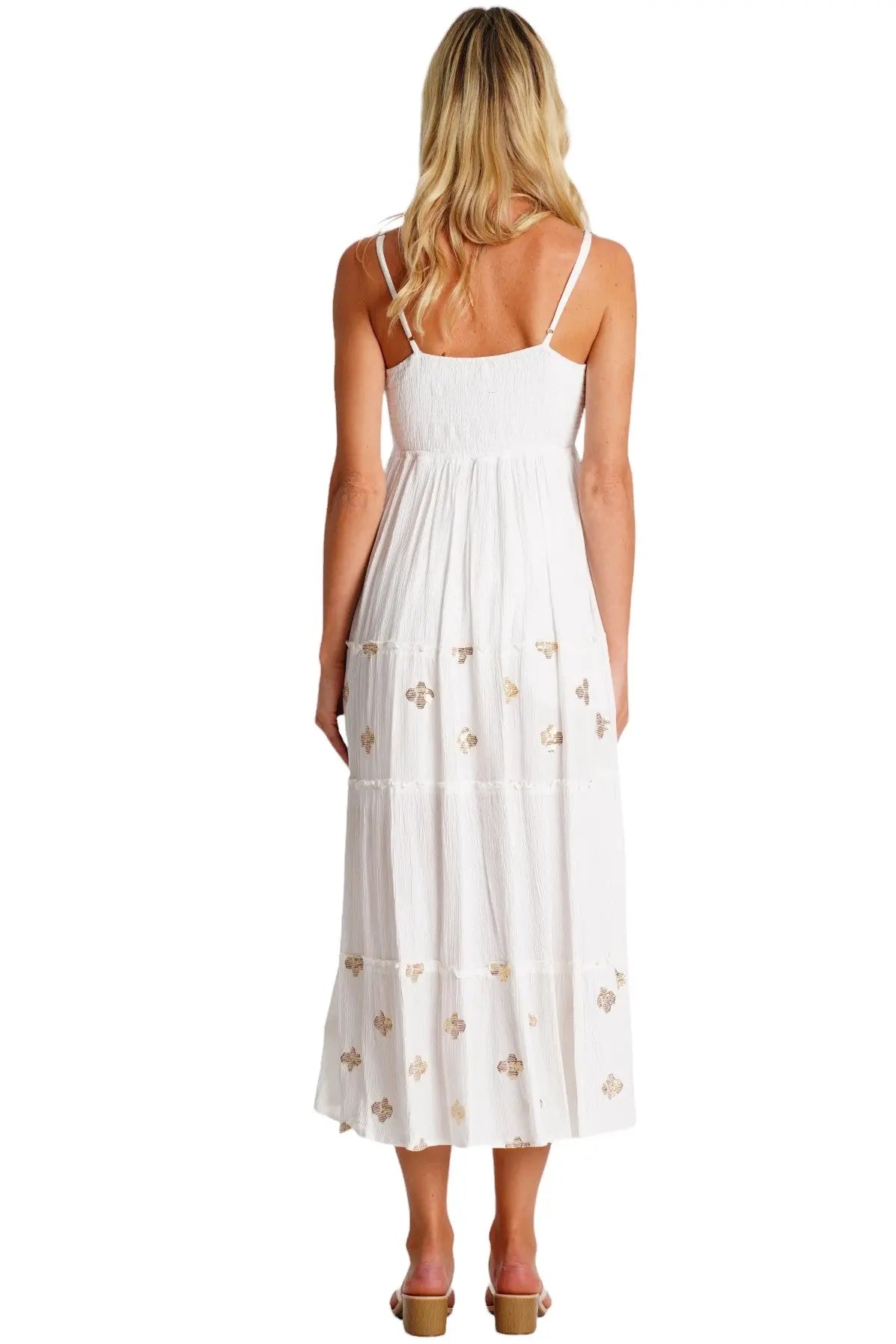 White Sundress La Moda Clothing