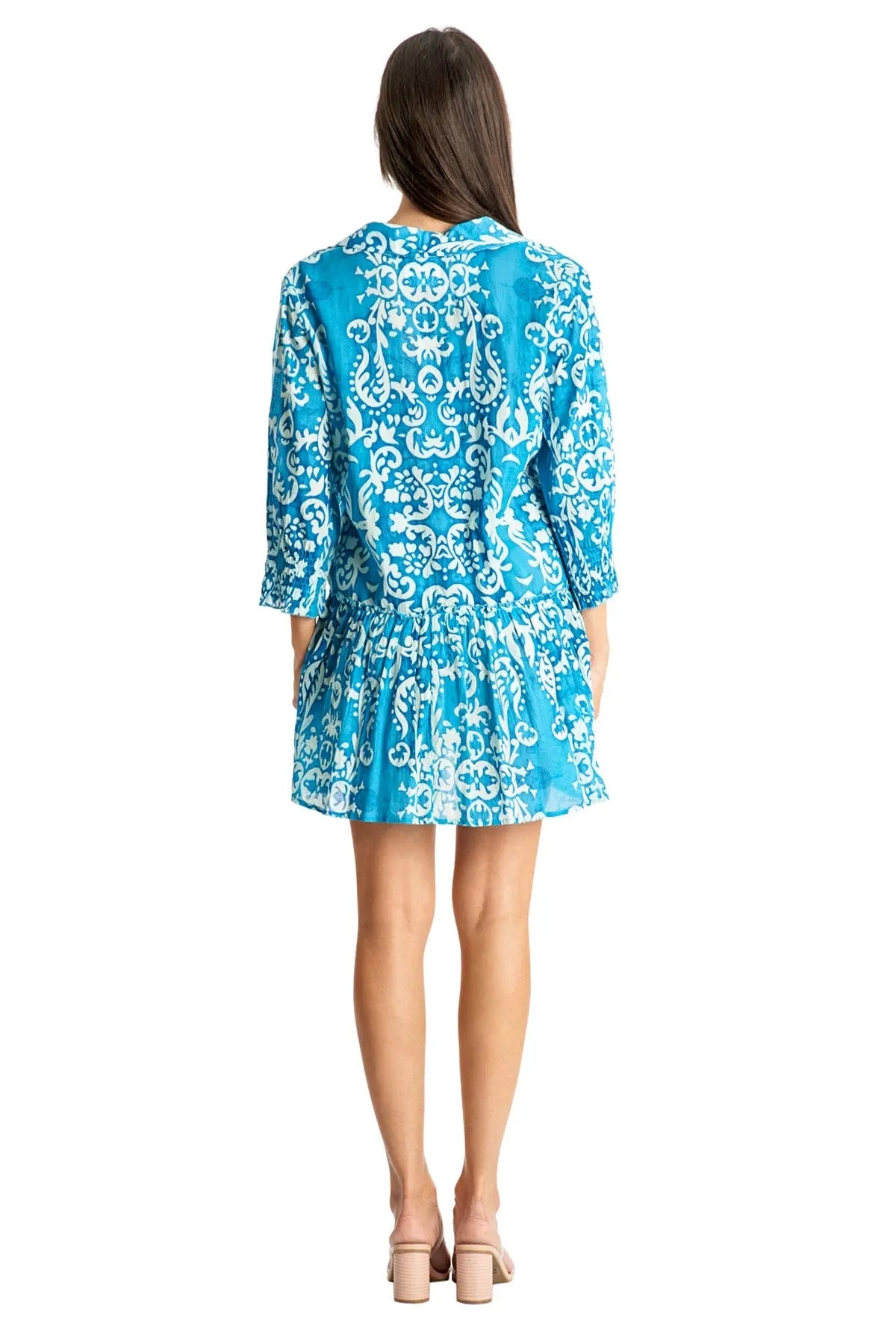 Women's 3/4 Sleeve Dresses - La Moda Clothing