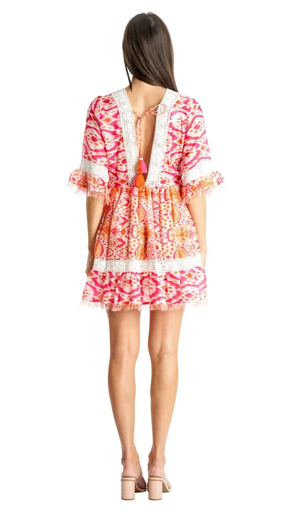 Printed Mini Dresses for Resort - La Moda Clothing