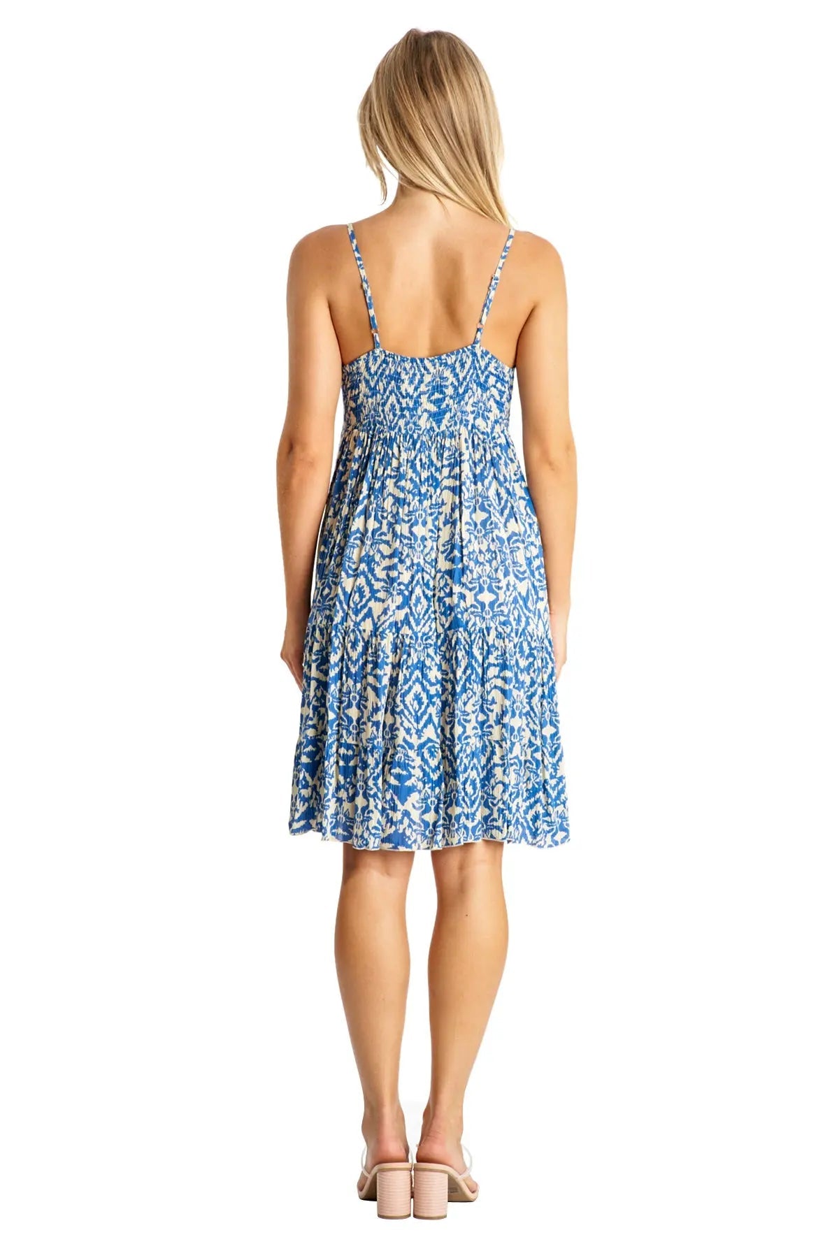 Spaghetti Strap Mini Dress - La Moda Clothing