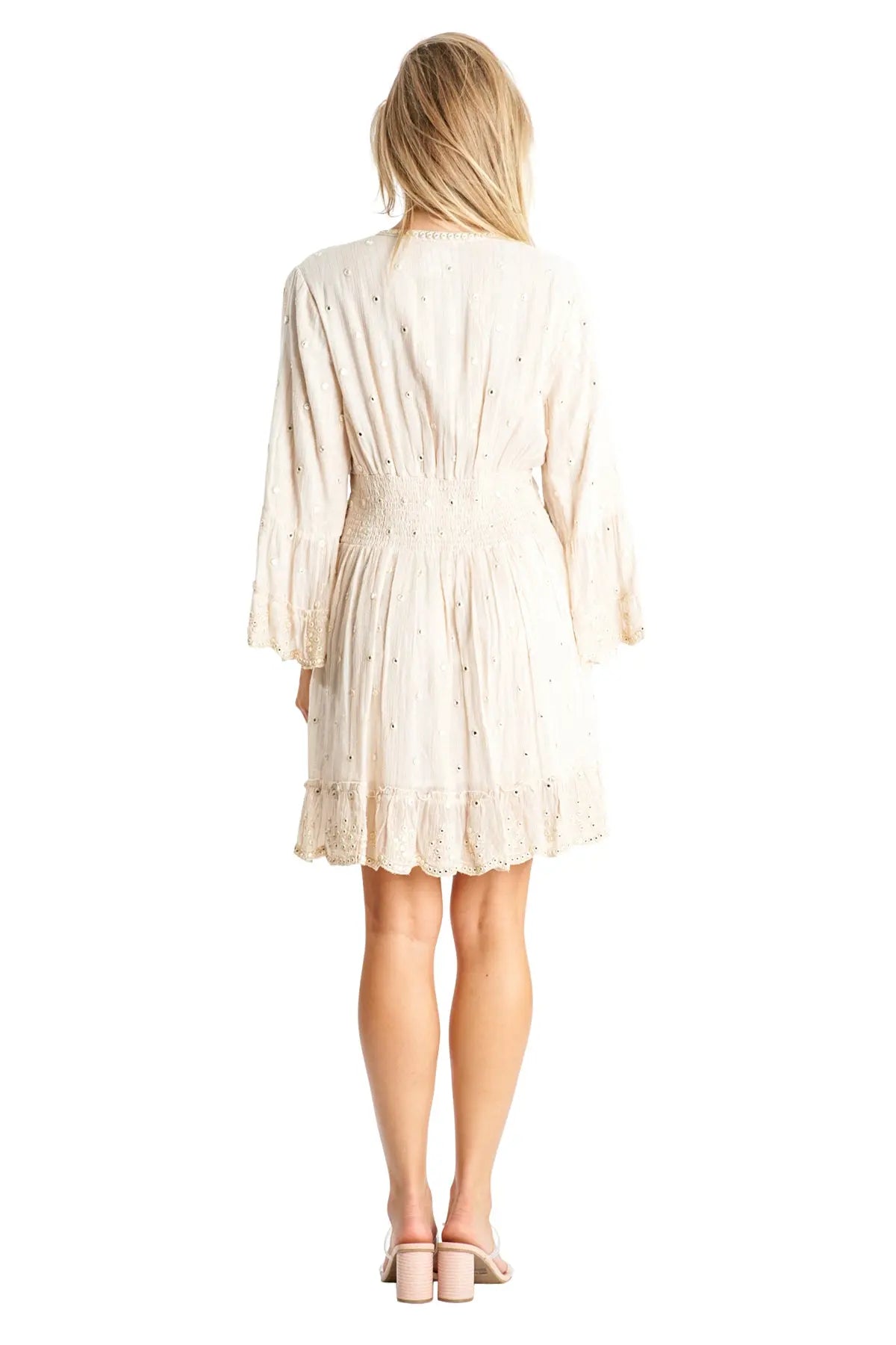Off White Beach & Resort Dresses - La Moda Clothing
