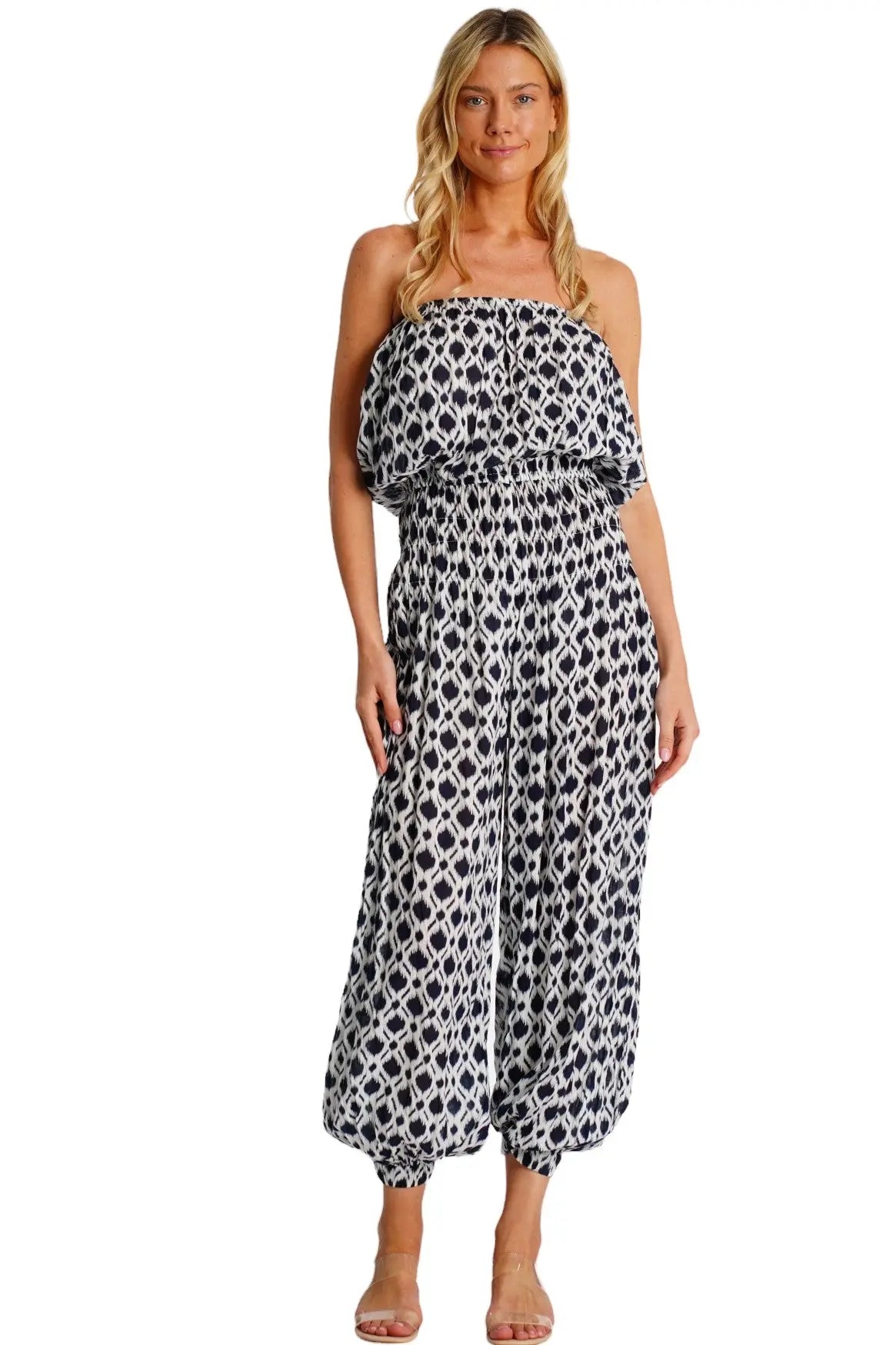 Tropical Jumpsuit La Moda Clothing