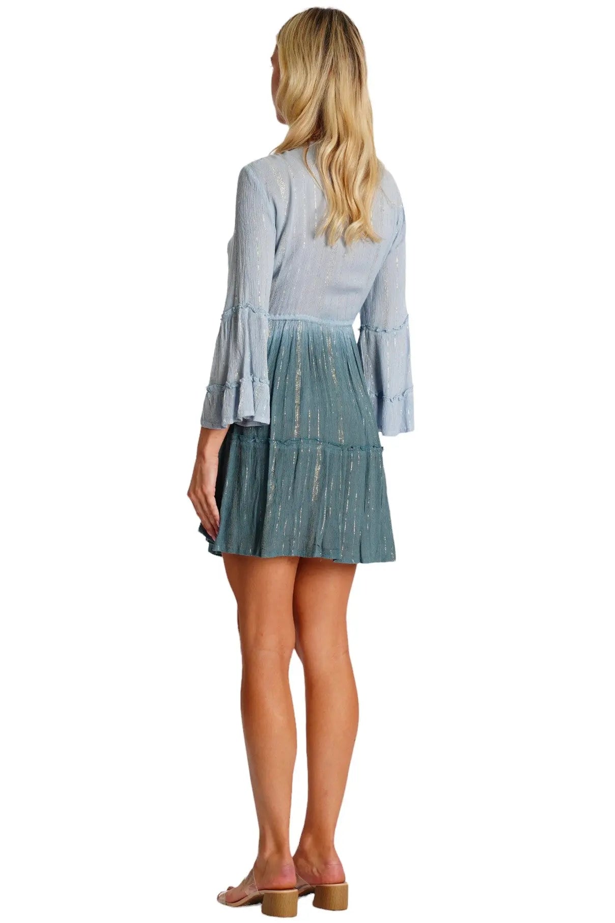 Dyed Mini Dress La Moda Clothing