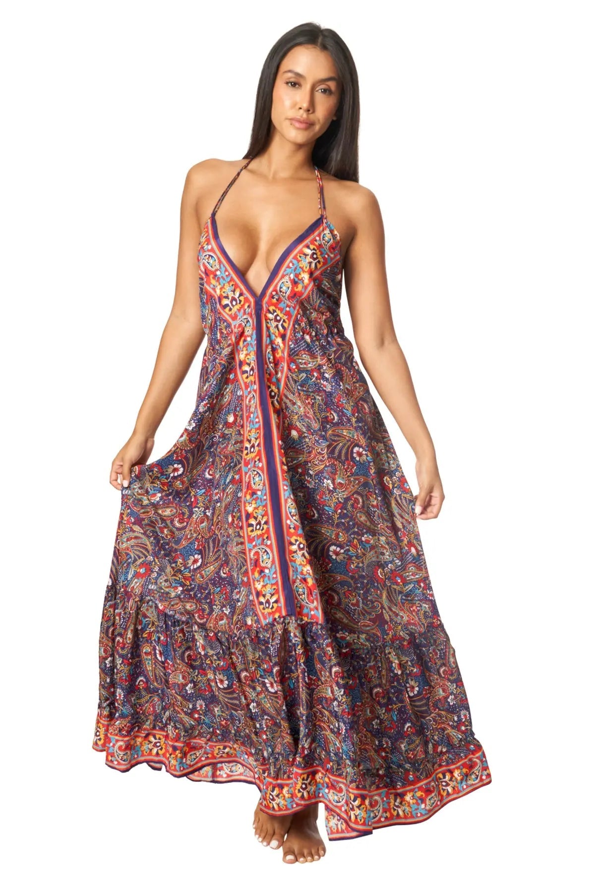 Cute Positano Maxi Dresses - La Moda Clothing