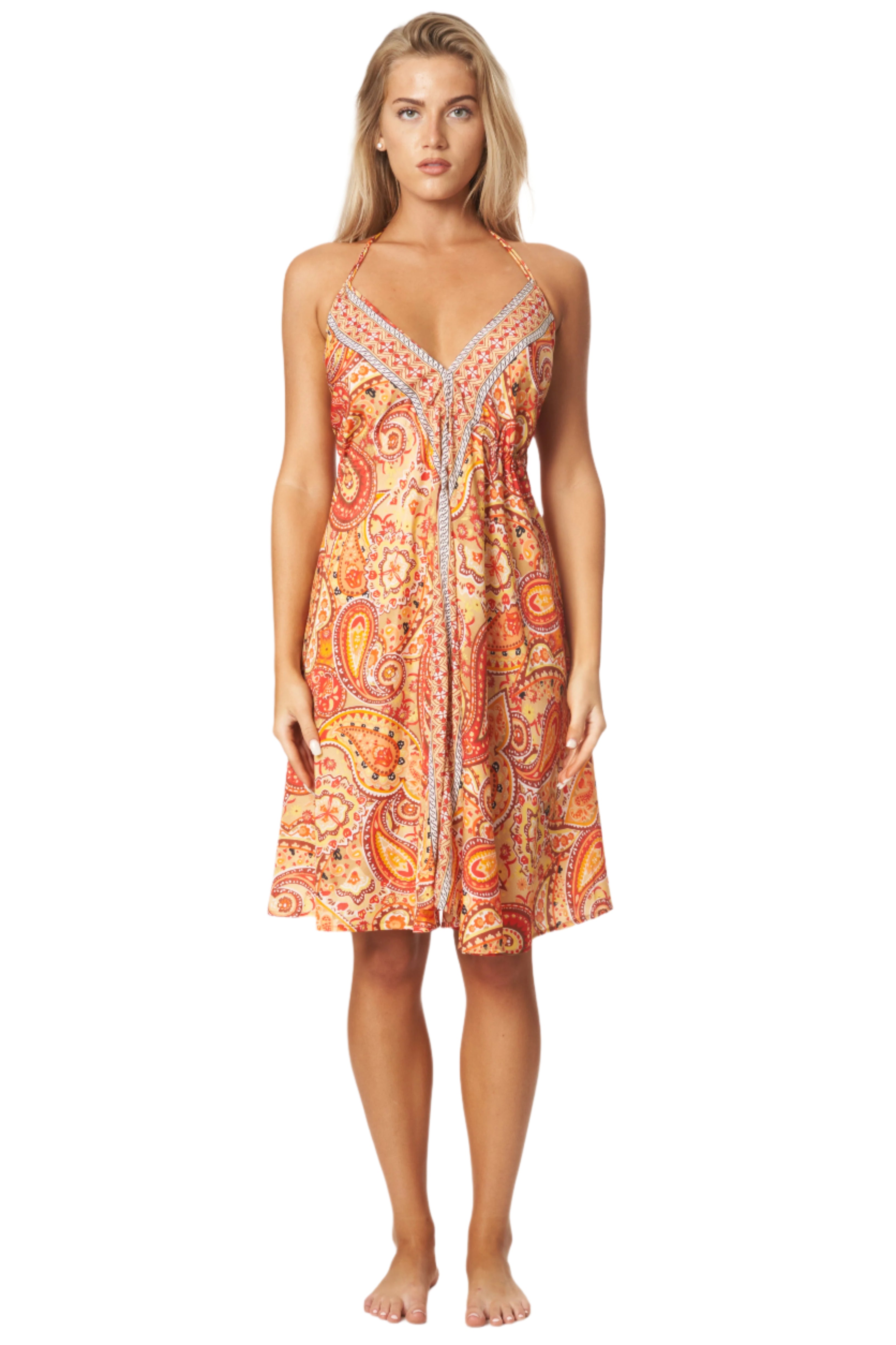 Cute Positano Mini Boho Dresses for Beach Vacation