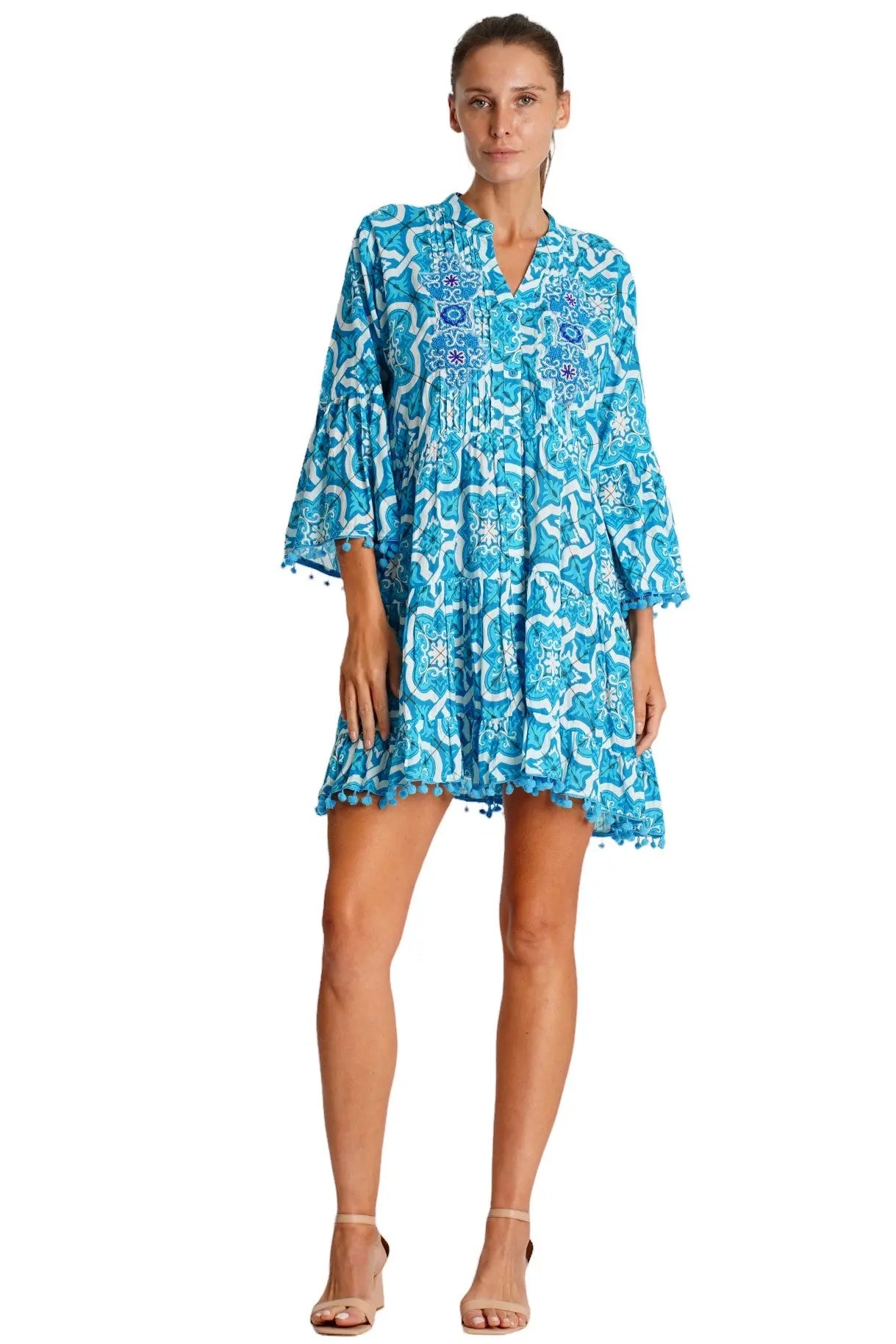 Mini Shirt Dress La Moda Clothing