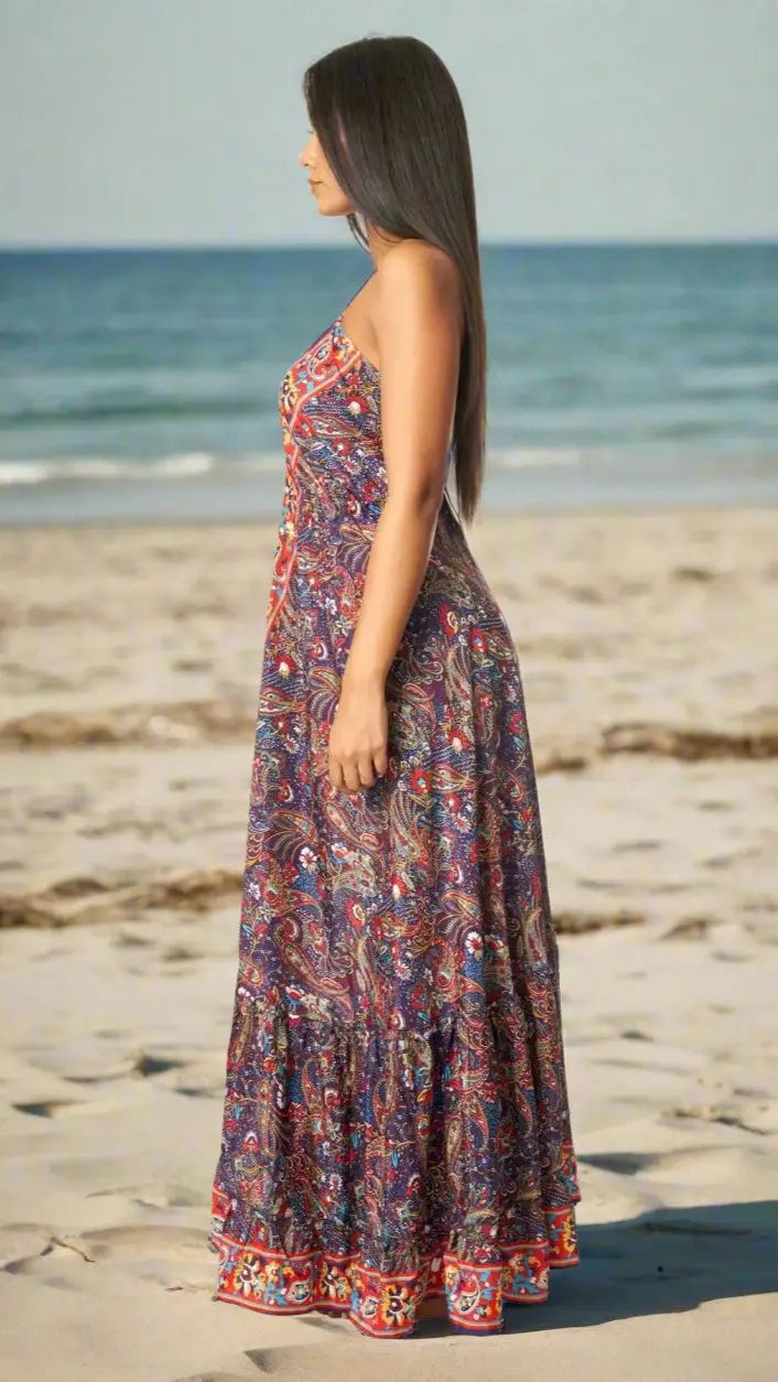 Cute Positano Maxi Dresses - La Moda Clothing