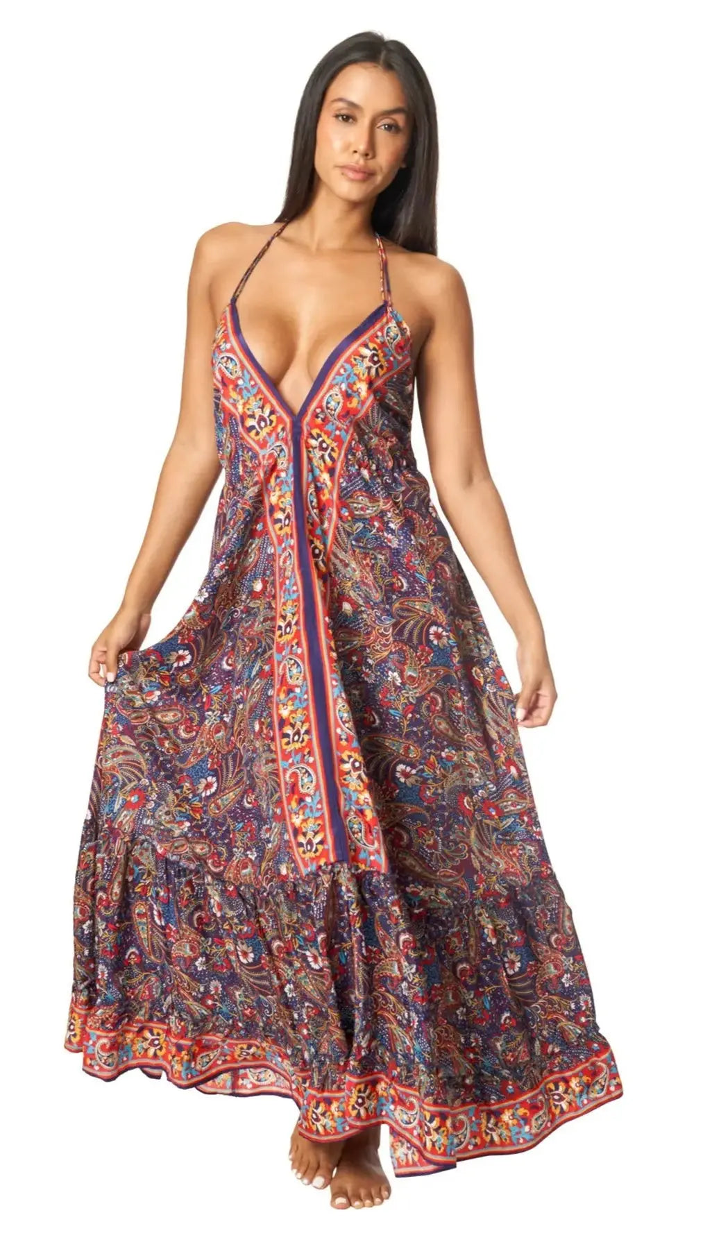 Cute Positano Maxi Dresses - La Moda Clothing